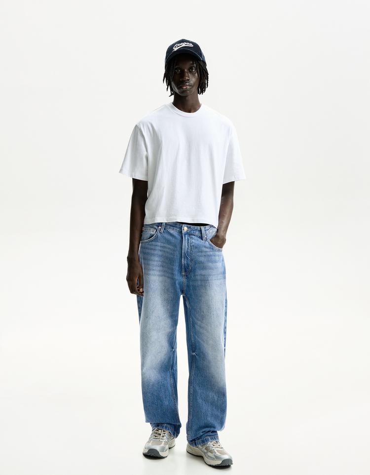 Jeans im Baggy-Hosen-Fit