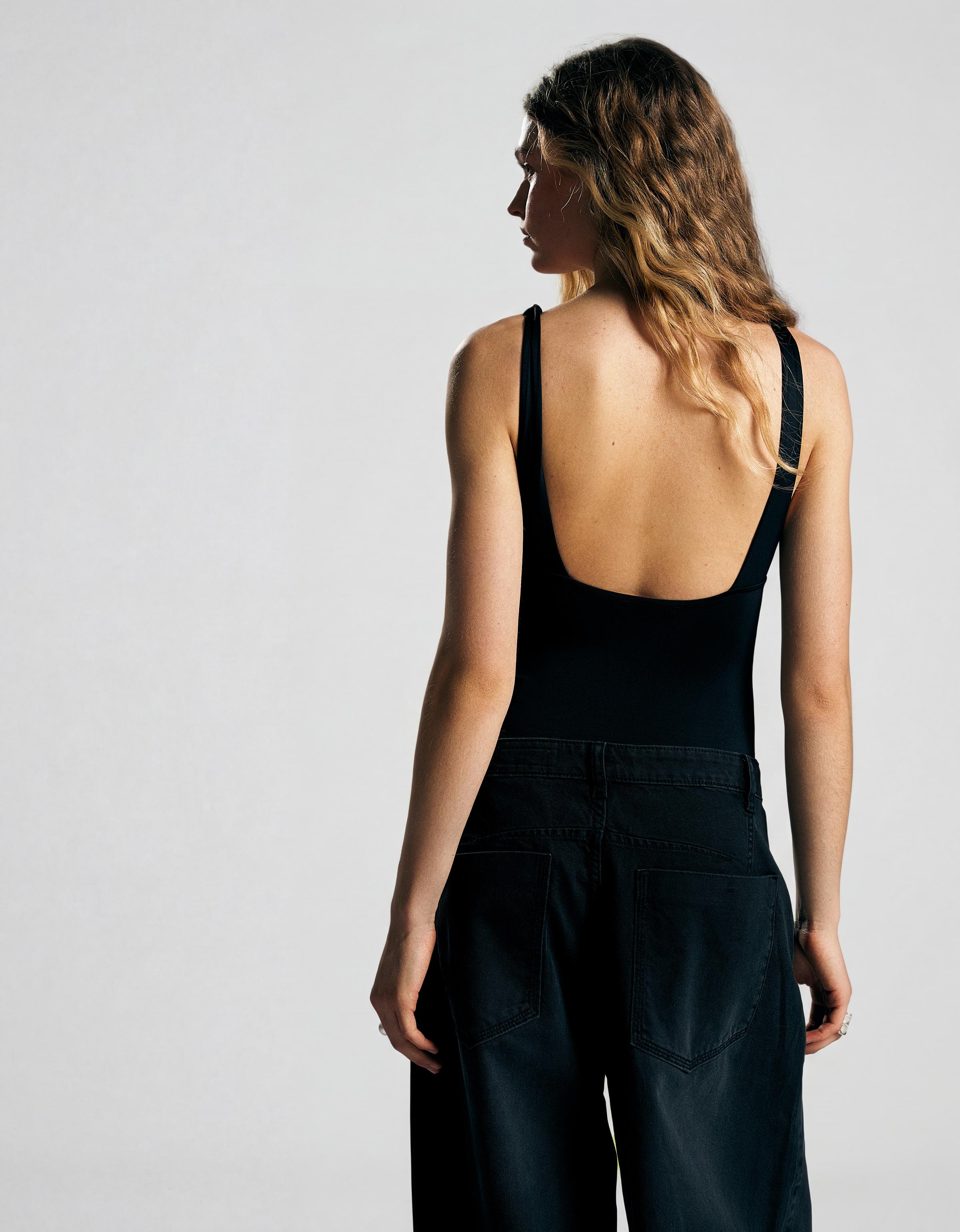 Büzgülü askılı body - Görsel 71