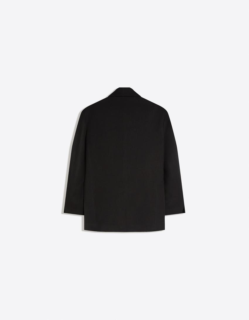 Blazer oversize-Negro