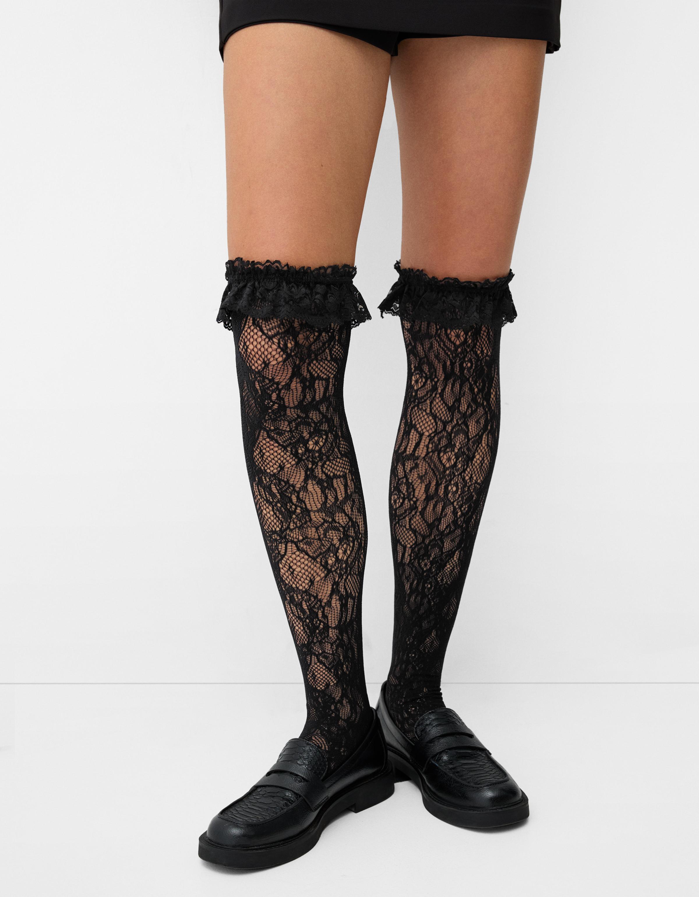 Lace tights Accessories BSK Teen Bershka