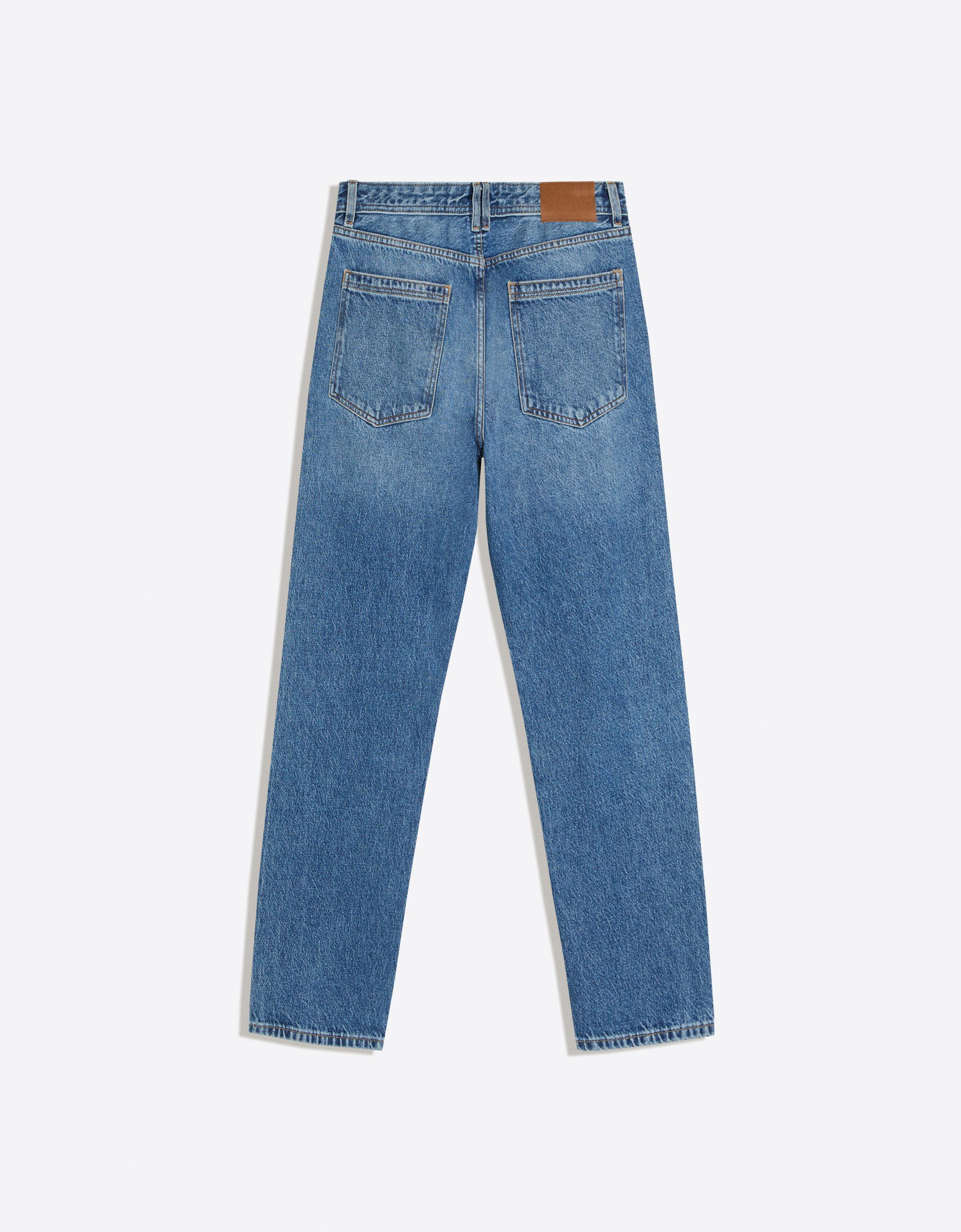Straight-leg jeans — Blue