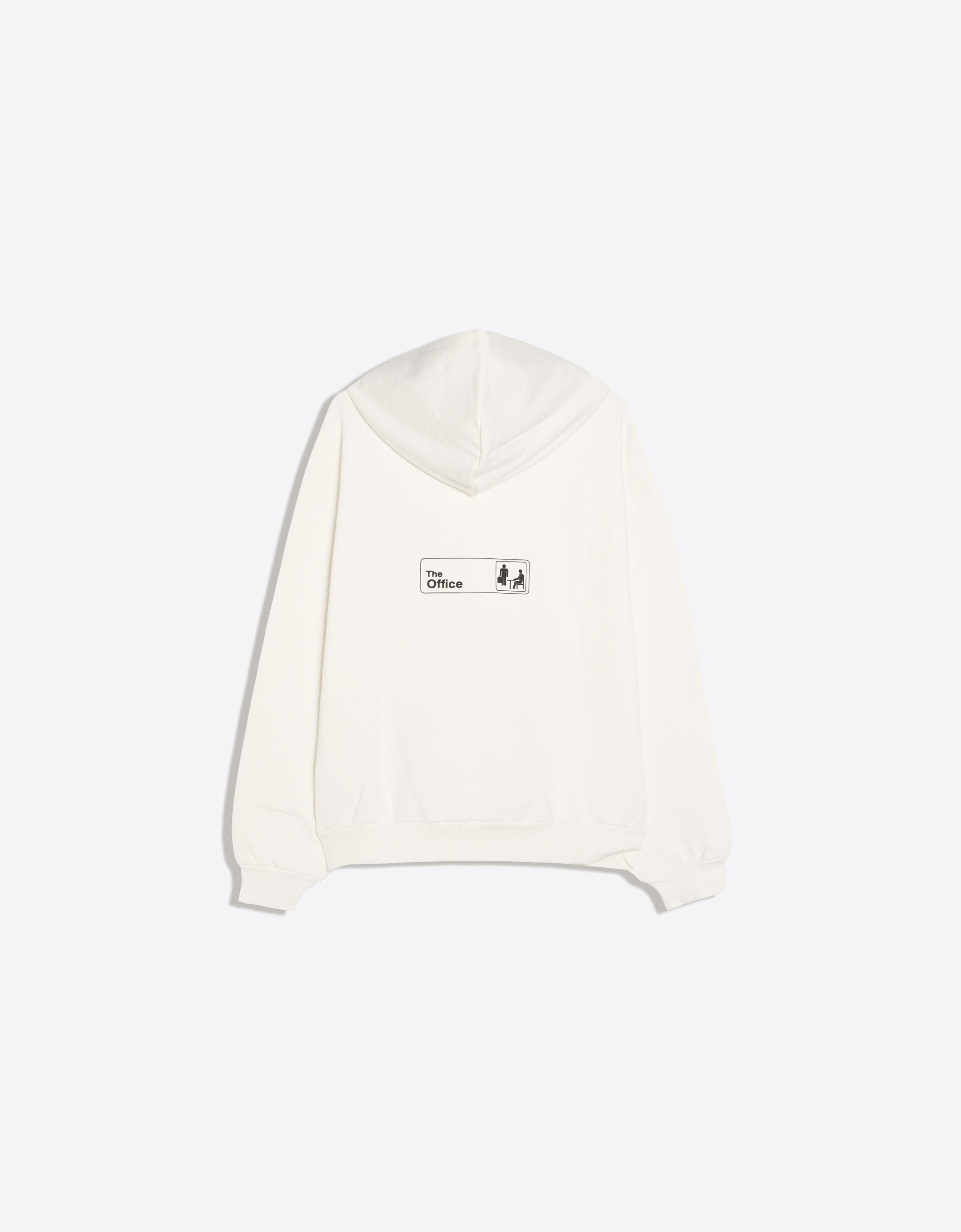THE OFFICE hoodie — Off white