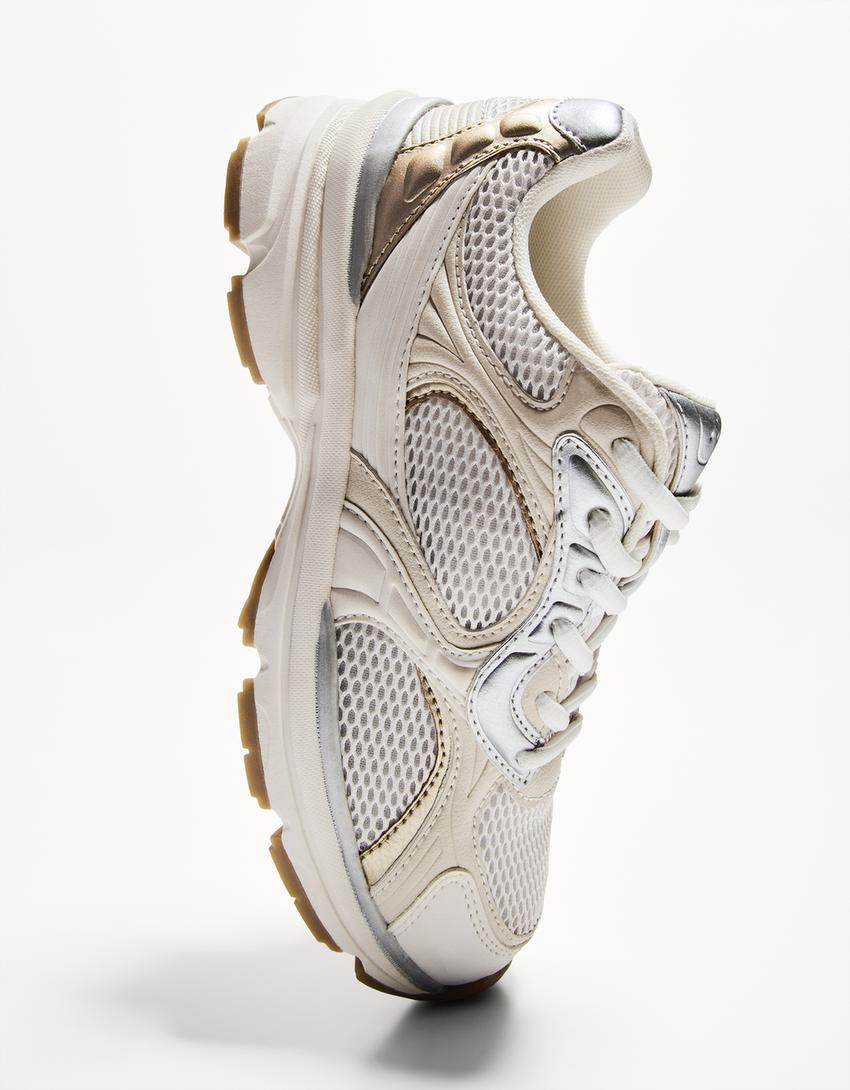 Multi-piece sneakers-Multicolored