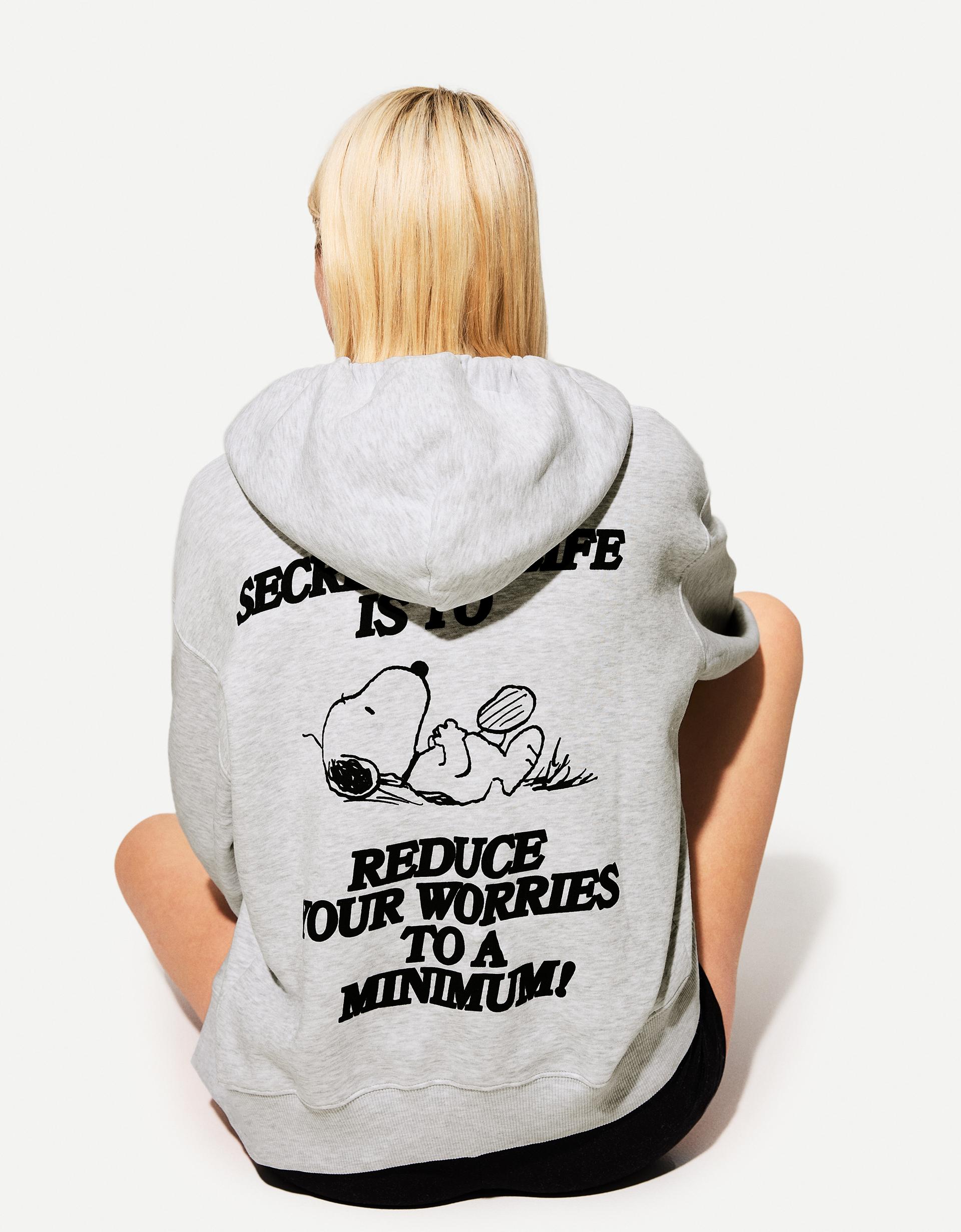 Capucha Bershka Sudadera Snoopy Sudadera Capucha Bershka Sudadera