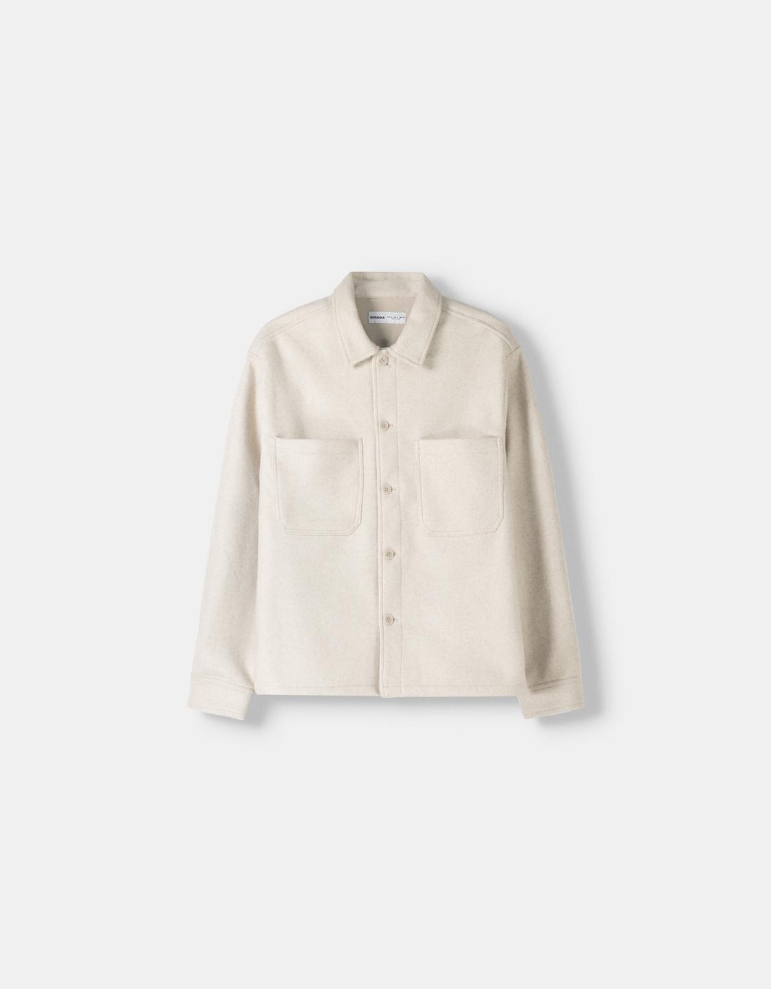 Overshirt din flanelă