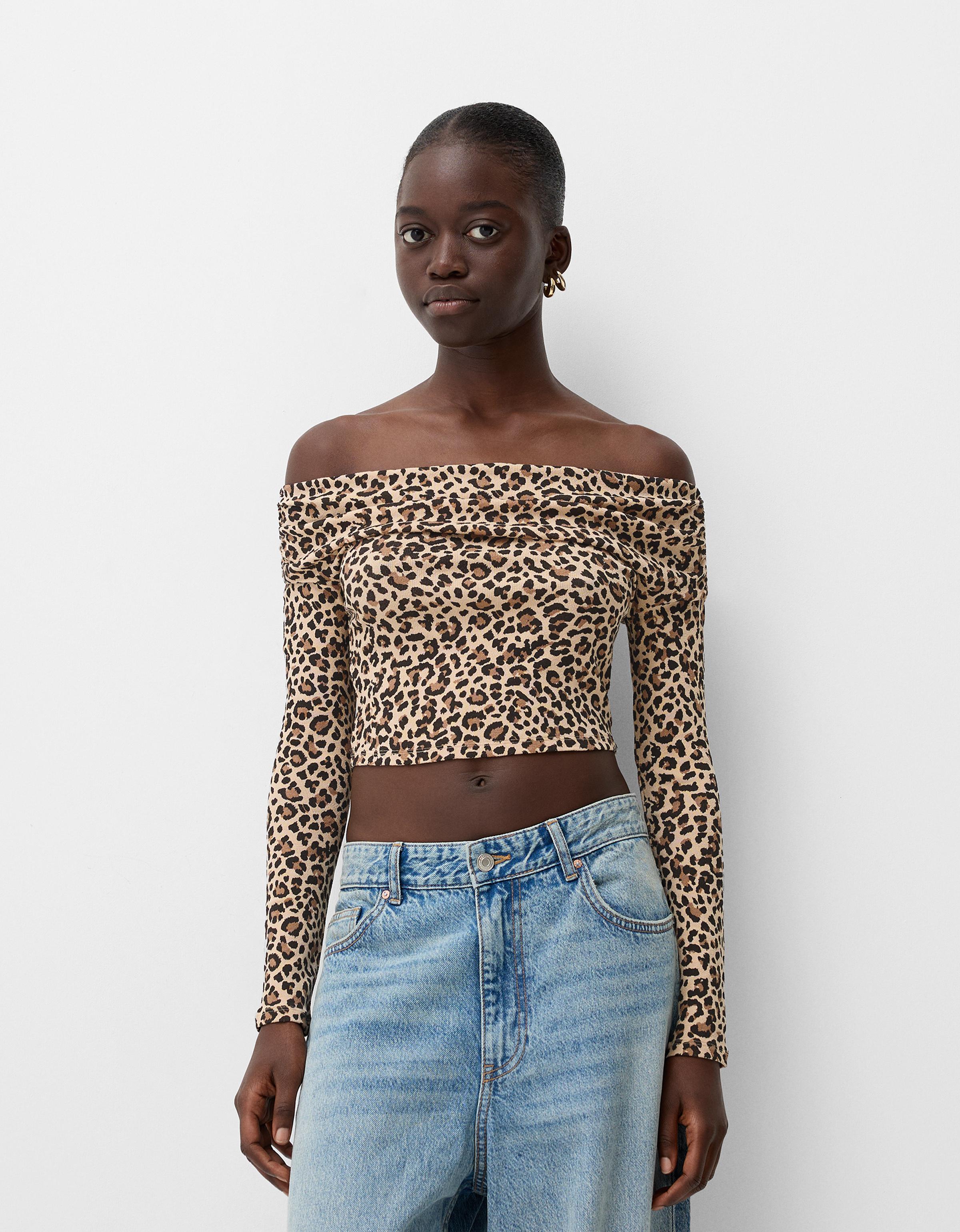 Bershka cropped sweater best sale