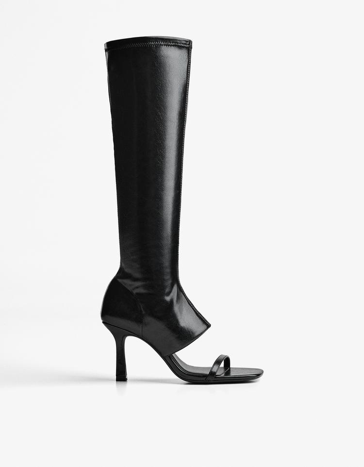 Topuklu pantolon sandalet