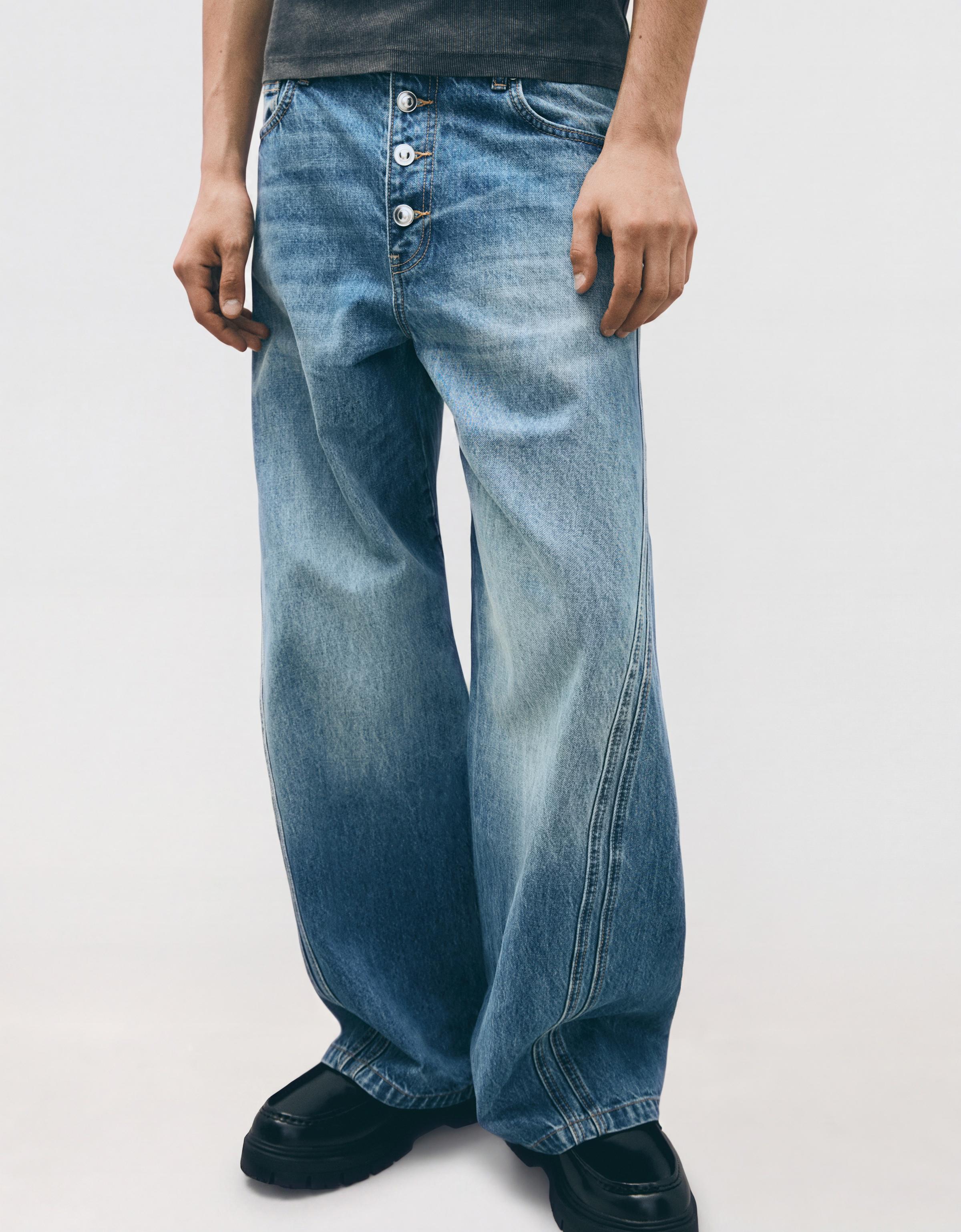 Boot-cut jeans — Light blue