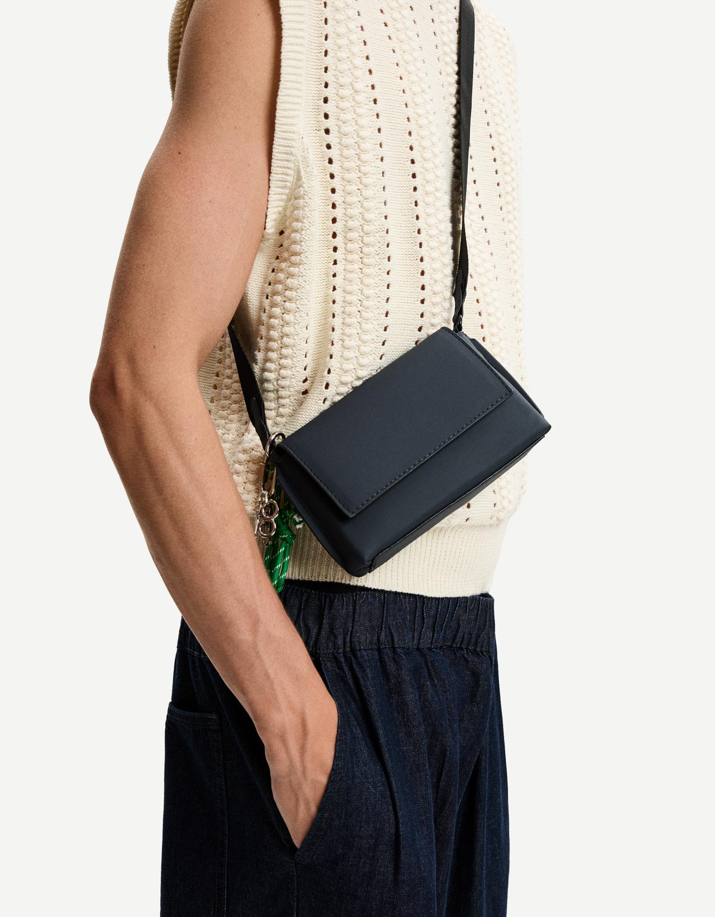 Bershka Bolso Crossbody Hombre Marino