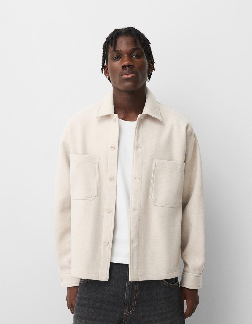 Camicia Giacca Flanella Giacca Camicia Flanella Camicie Uomo