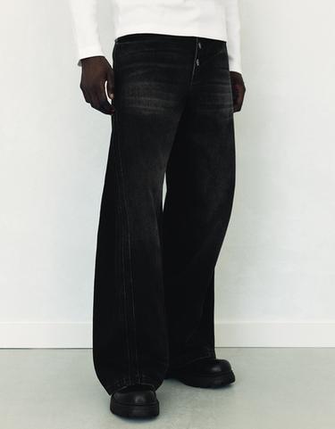 Boot-cut jeans — Black 4