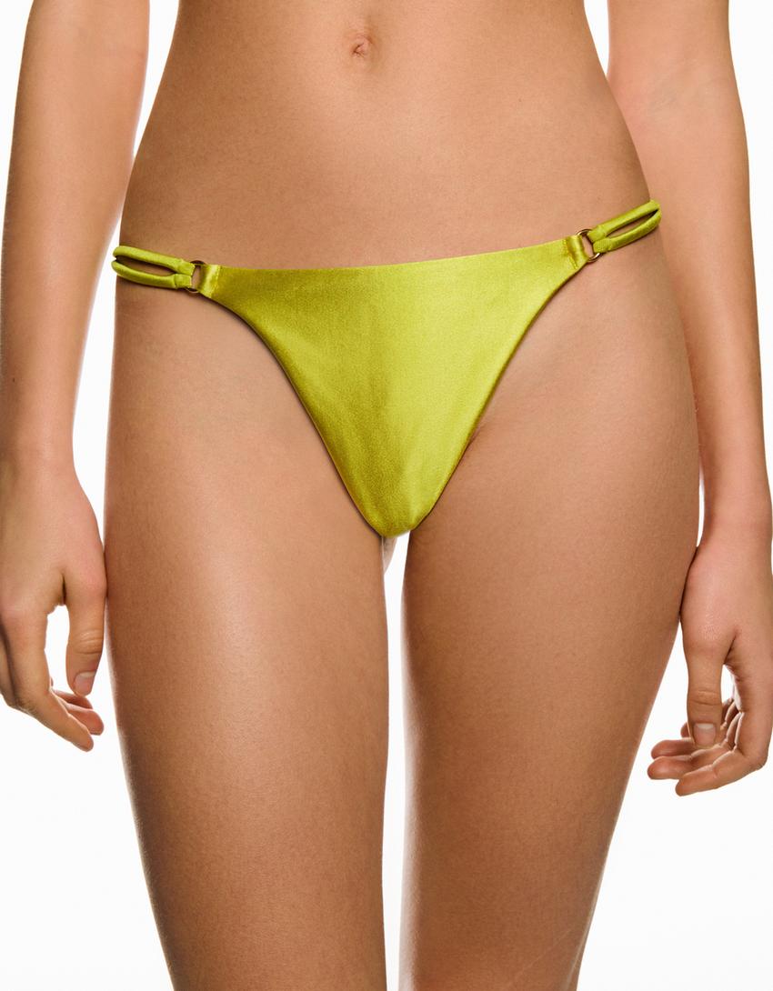 Bağcıklı bikini altı-Yeşil-1