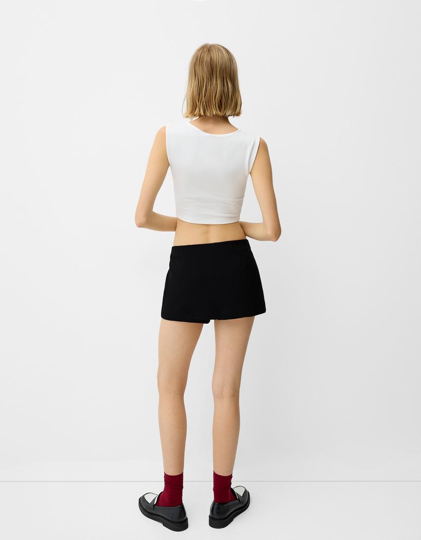 Mini Skort Women Bershka