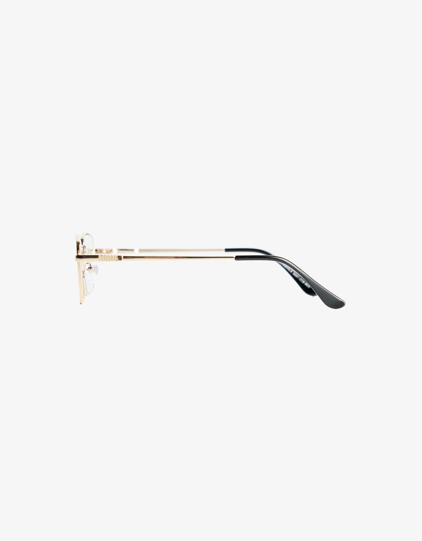 Metallic sunglasses-Black