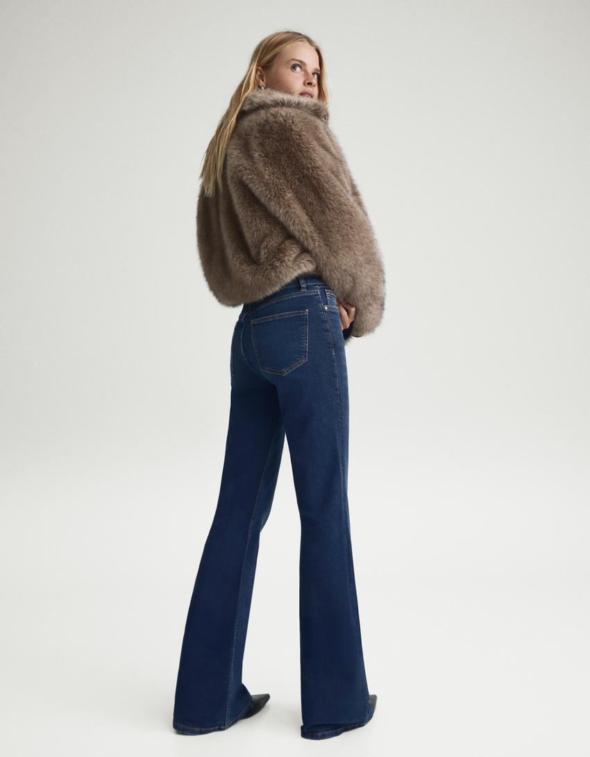 Jeans flare-Azul