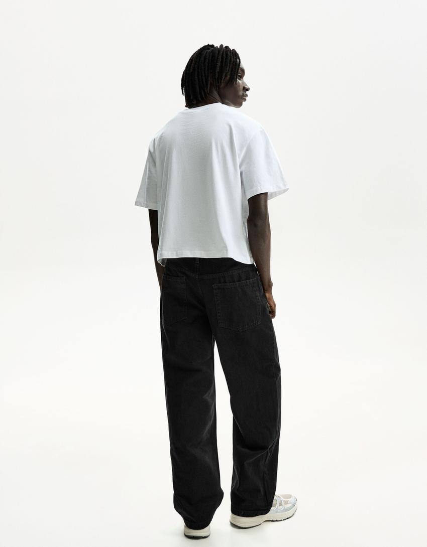 Baggy jeans-Black-1