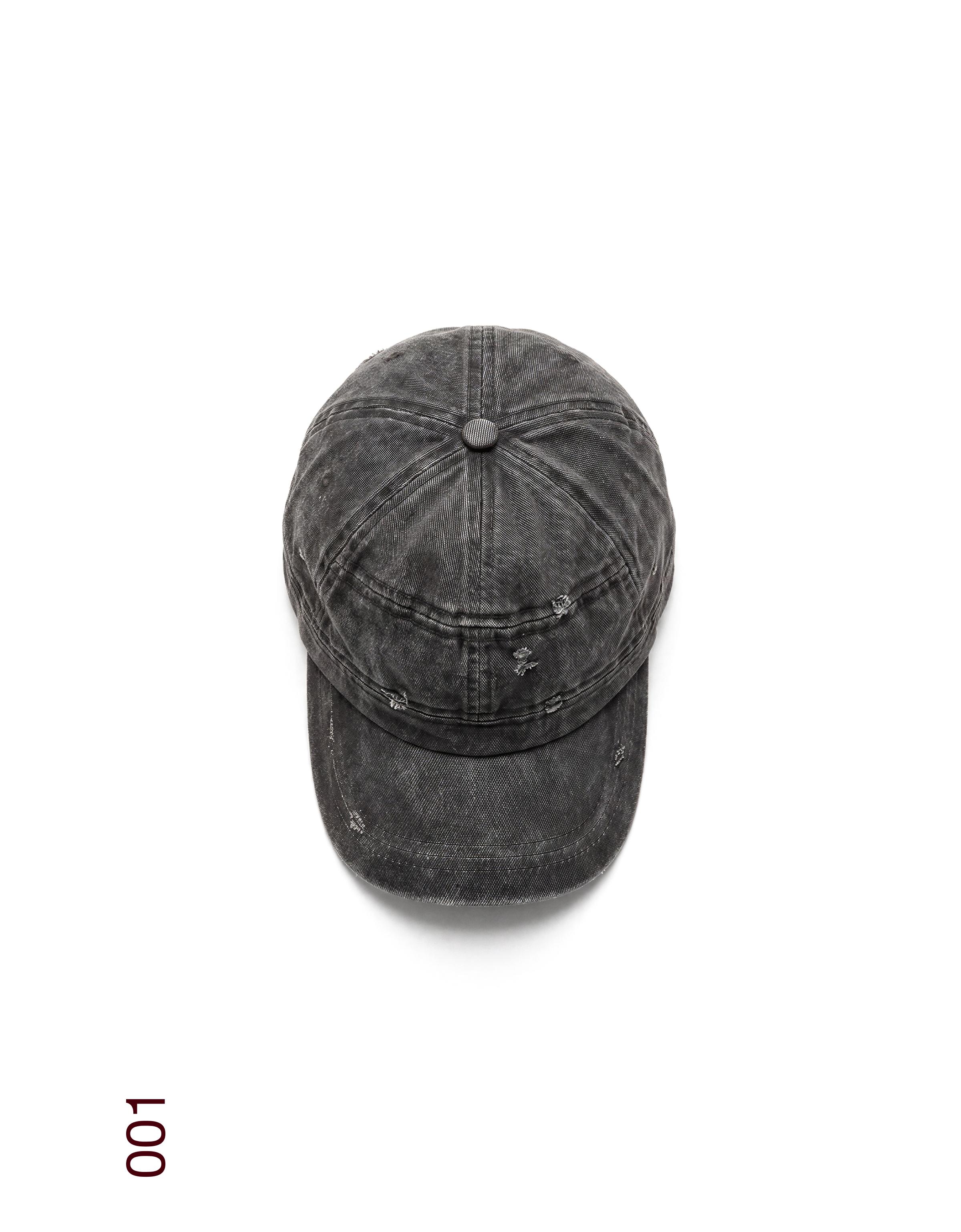 Twill cap — Black