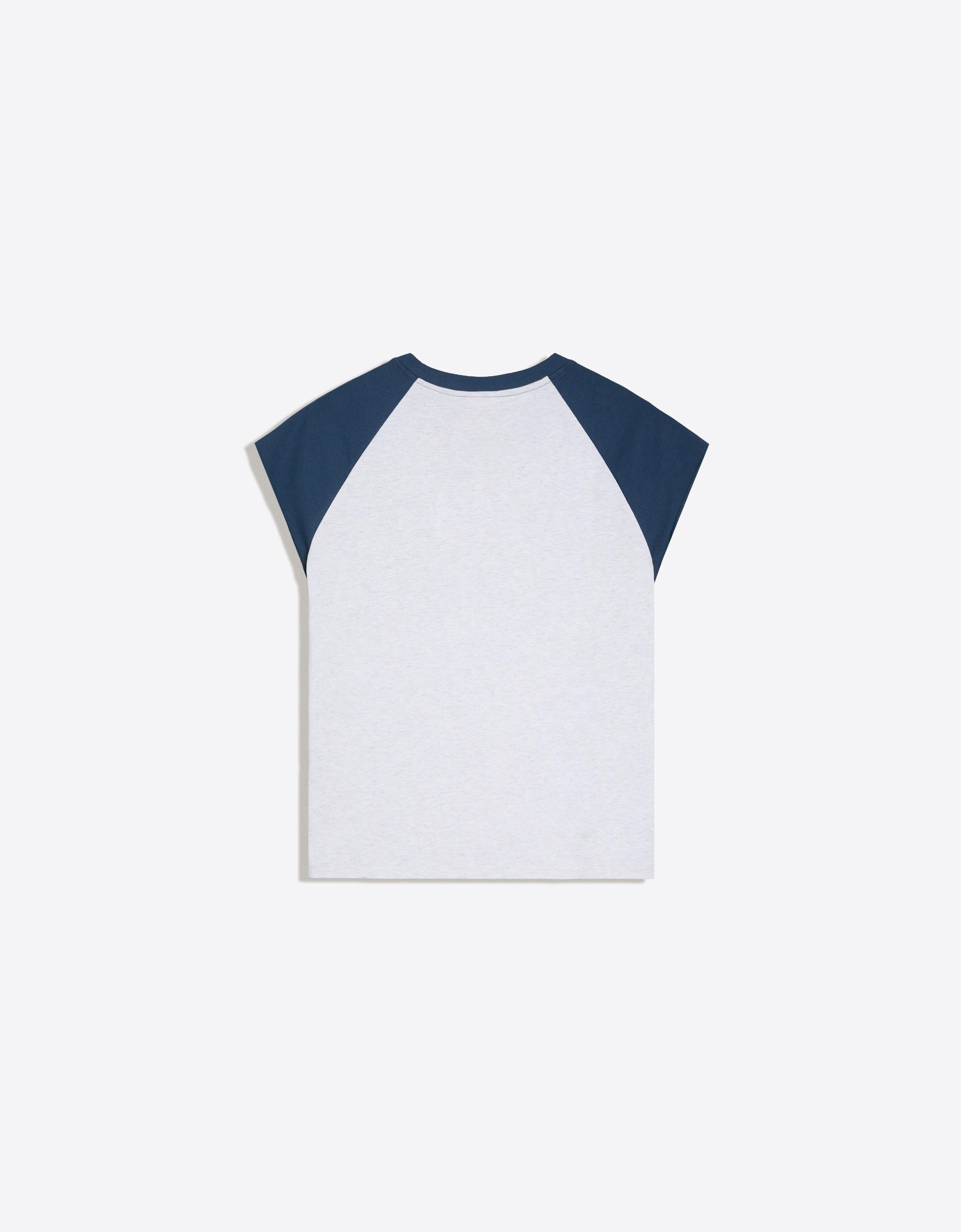 Short sleeve raglan T-shirt — Grey