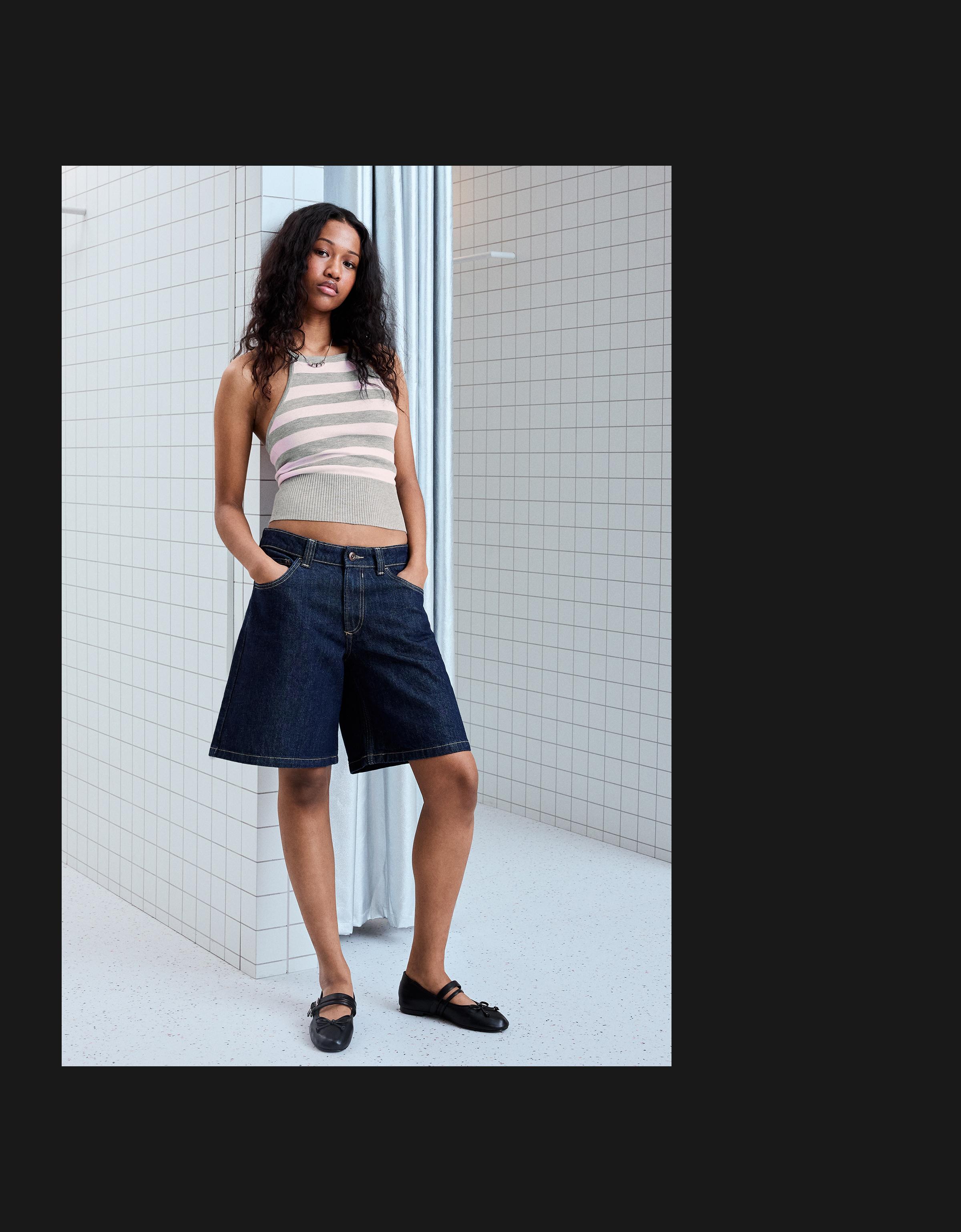 Çizgili halter top - Görsel 55