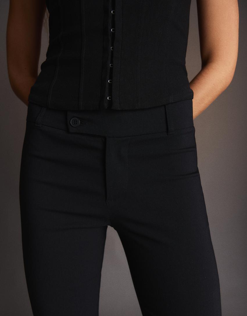 Bengaline flared pants