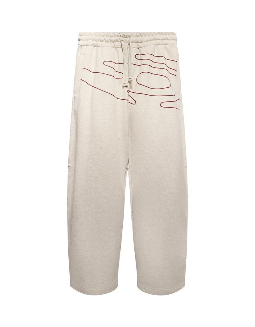 Out of core balloon fit trousers-Grey