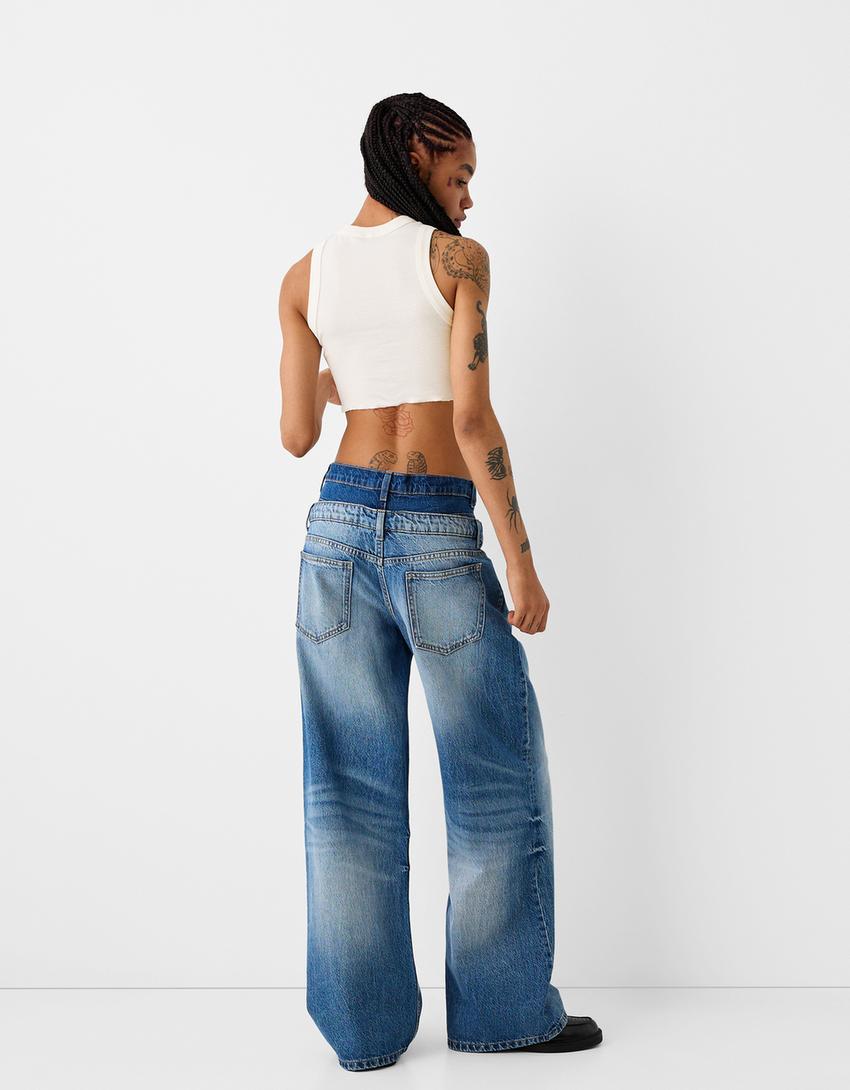 توب Lizzie McGuire-أبيض مطفي-1