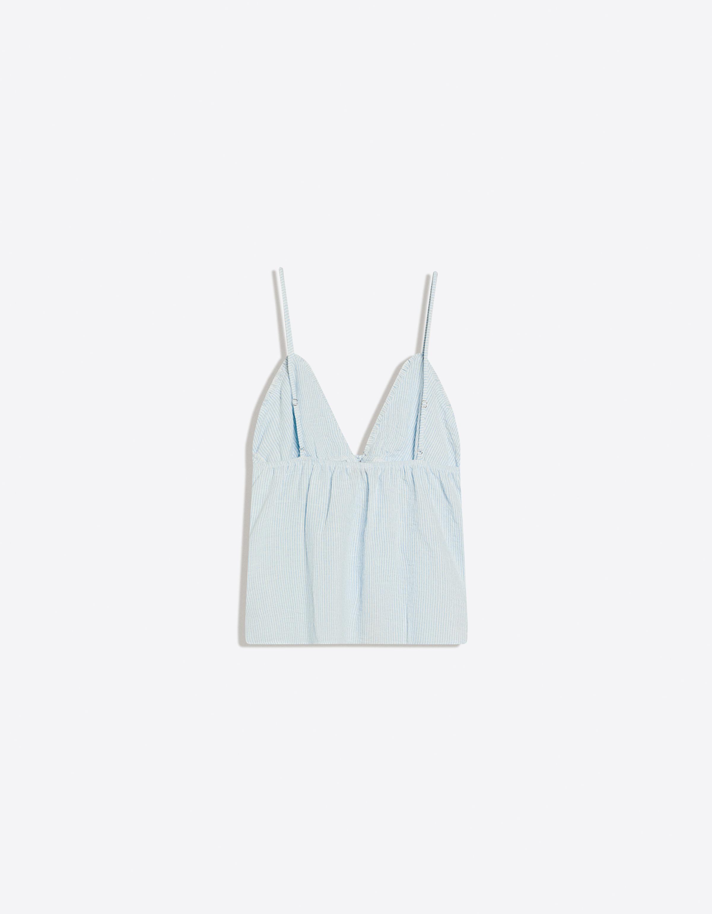 Strappy top with bow