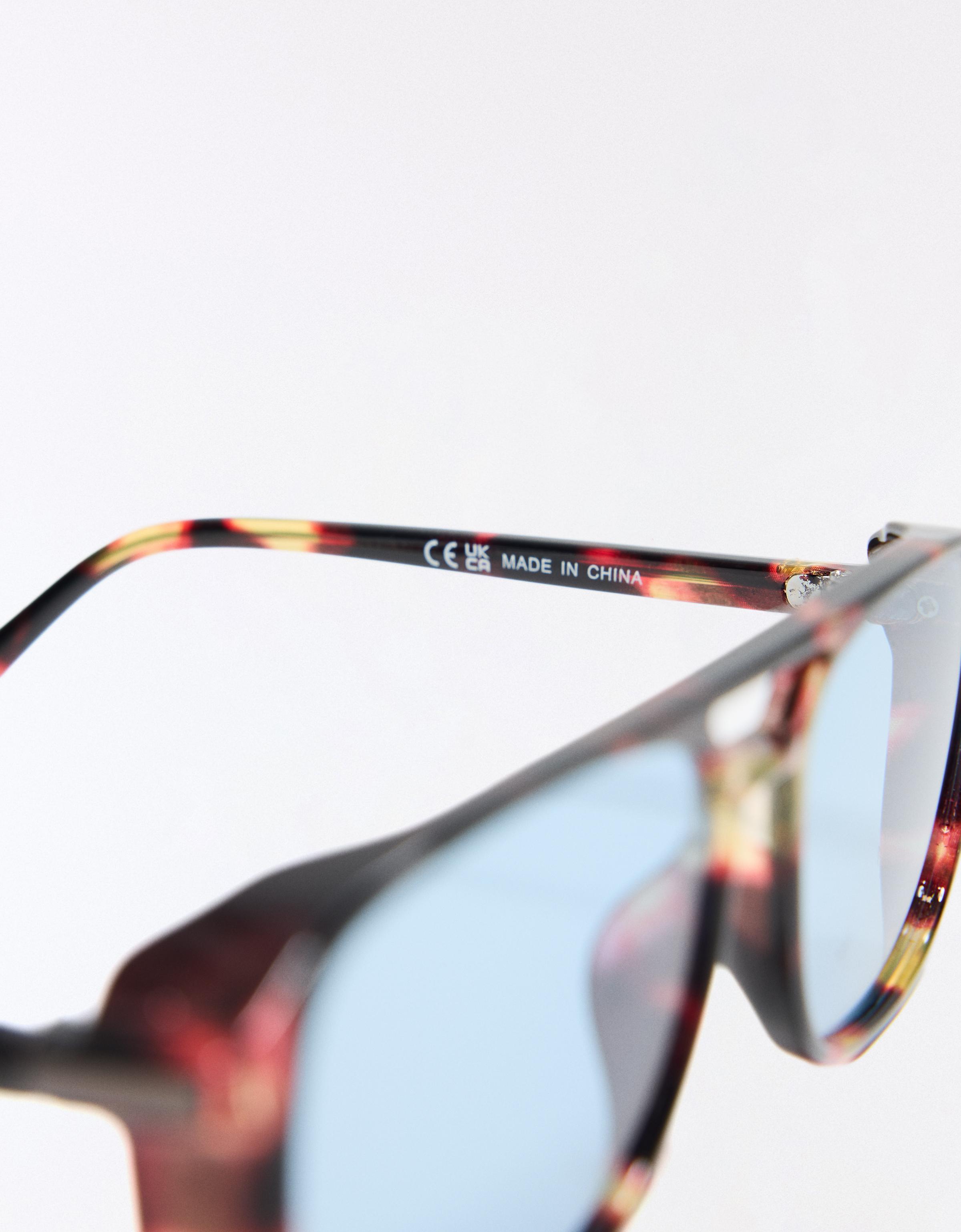 Retro sunglasses — Blue
