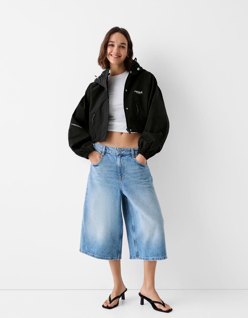 Blusão técnico leve capuz-Preto-3