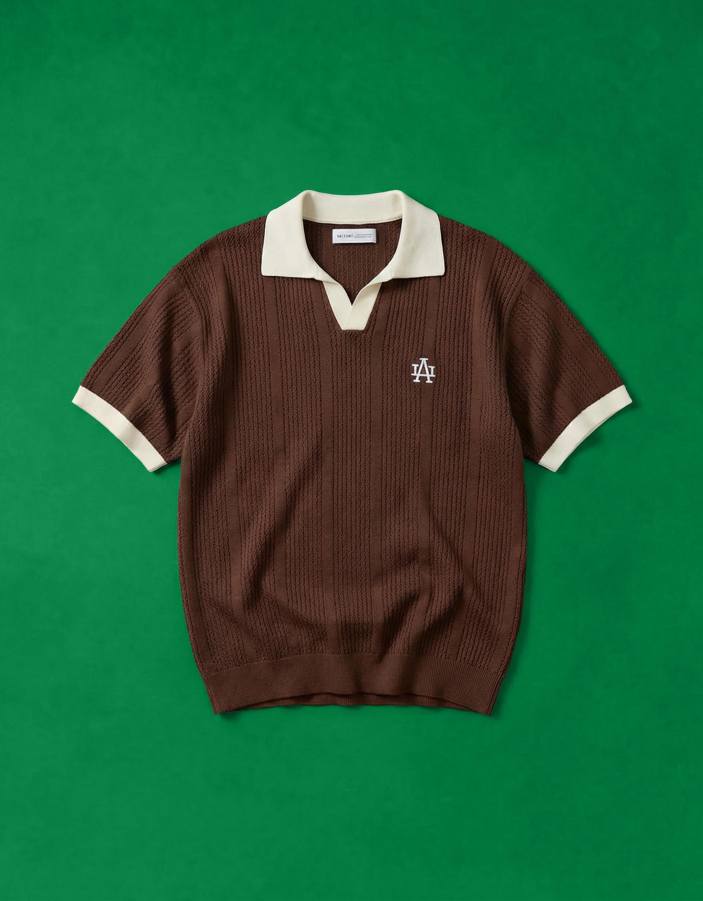 Kısa kollu baskılı polo - Görsel 60