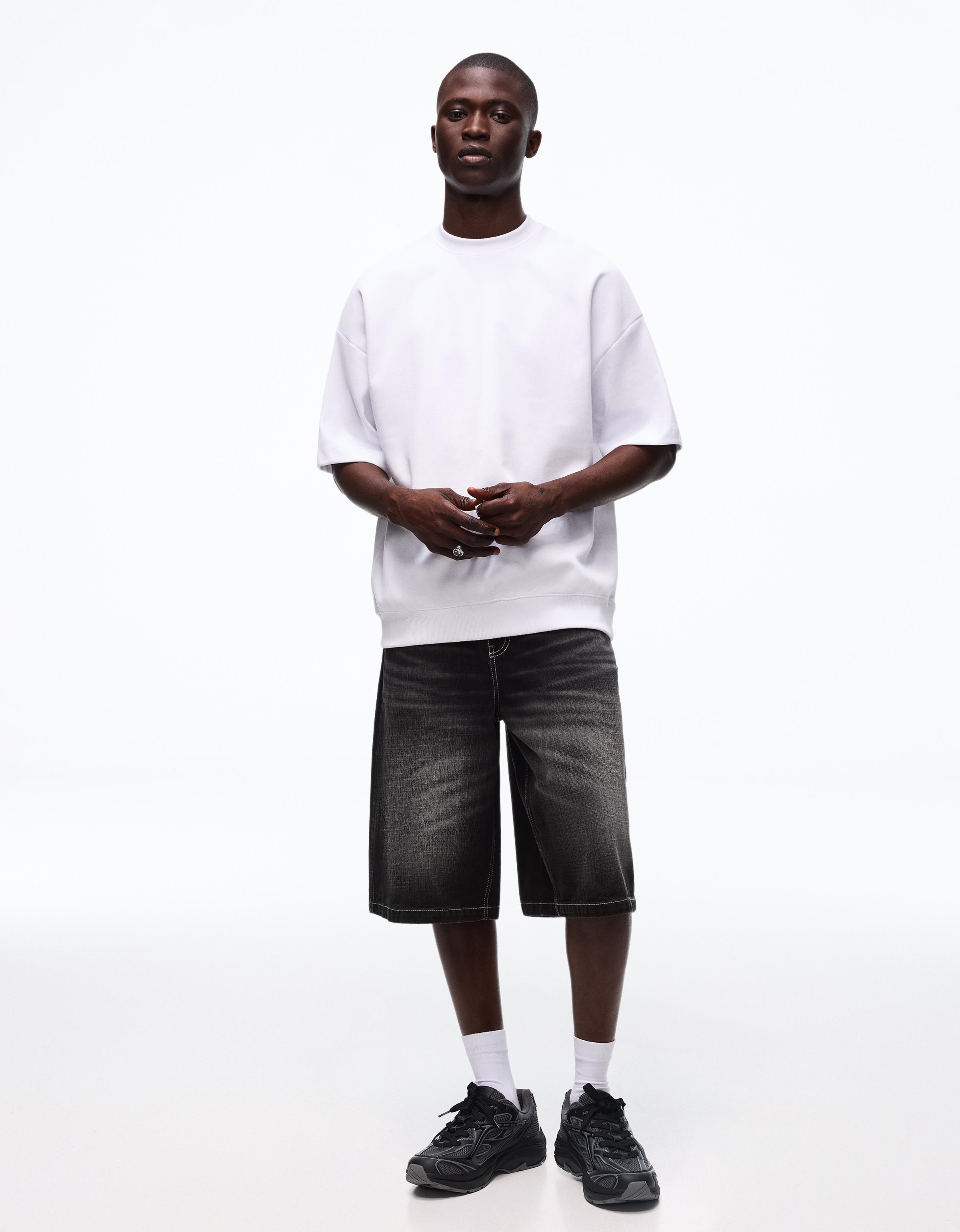 Skater denim bermuda - Görsel 127