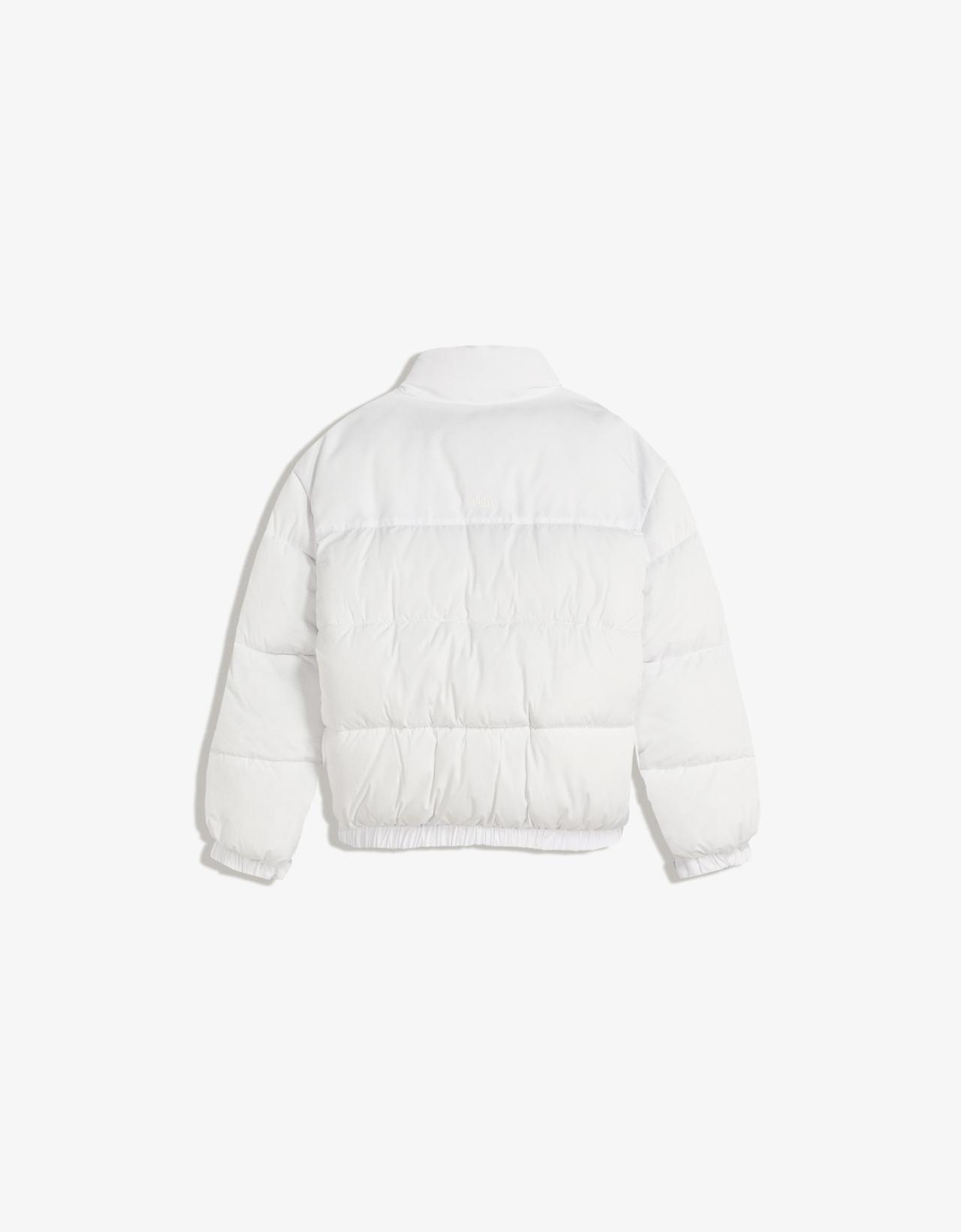 Technical puffer jacket — White