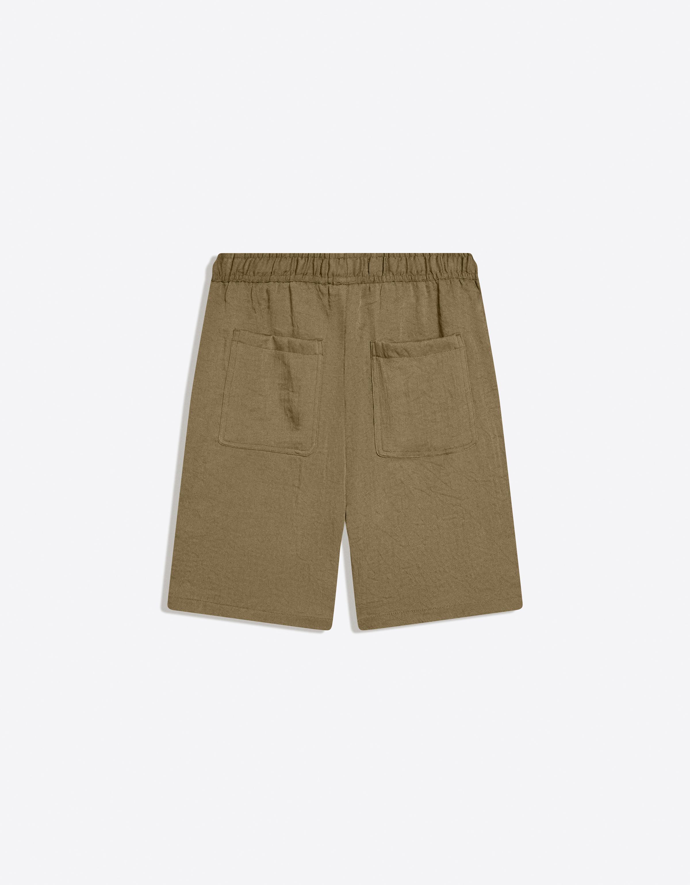 Bershka Rustik jogger fit bermuda görsel 6