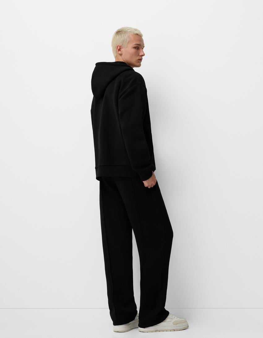 Pack van sweater en wide leg broek-Veelkleurig