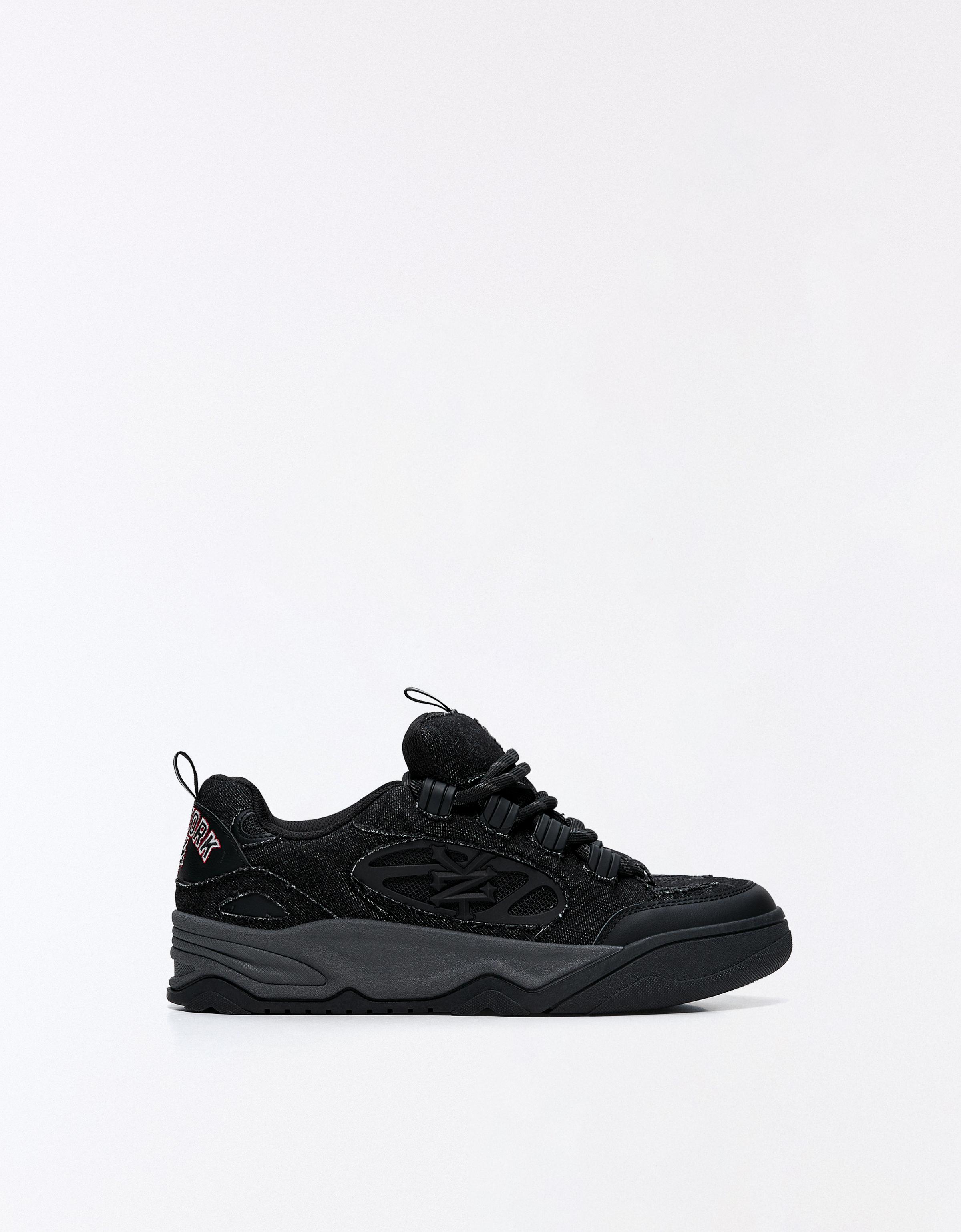 ZOO YORK skate trainers — BLACK