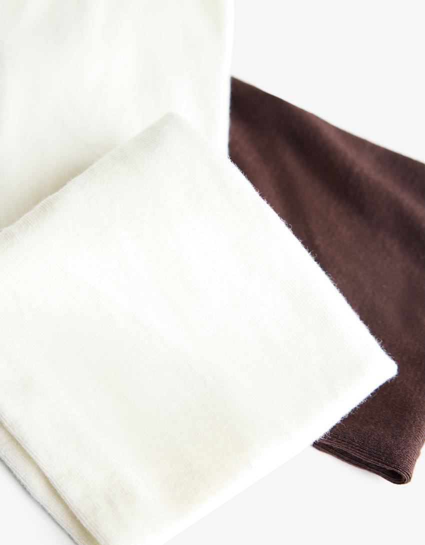 2-pack of headbands-Brown-1