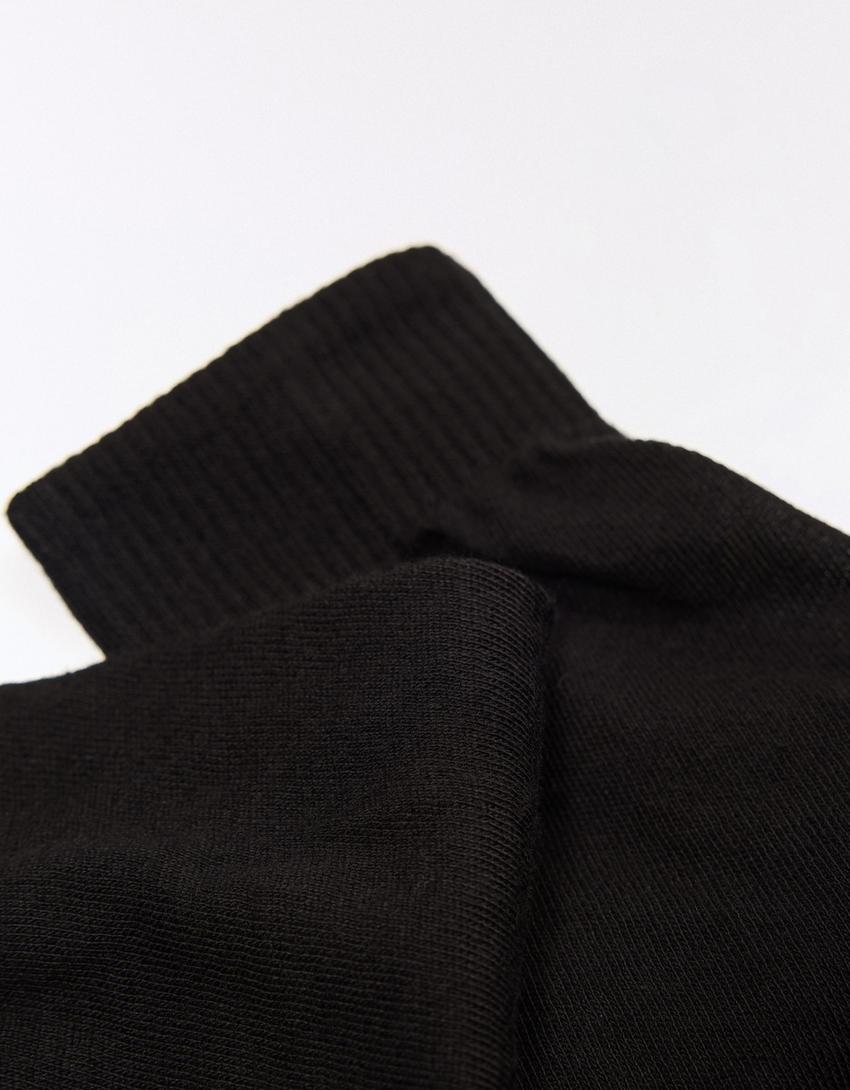 Stirrup socks-Black