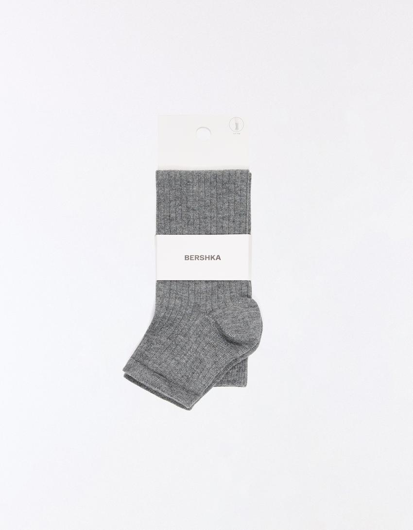Toe-free socks-Grey