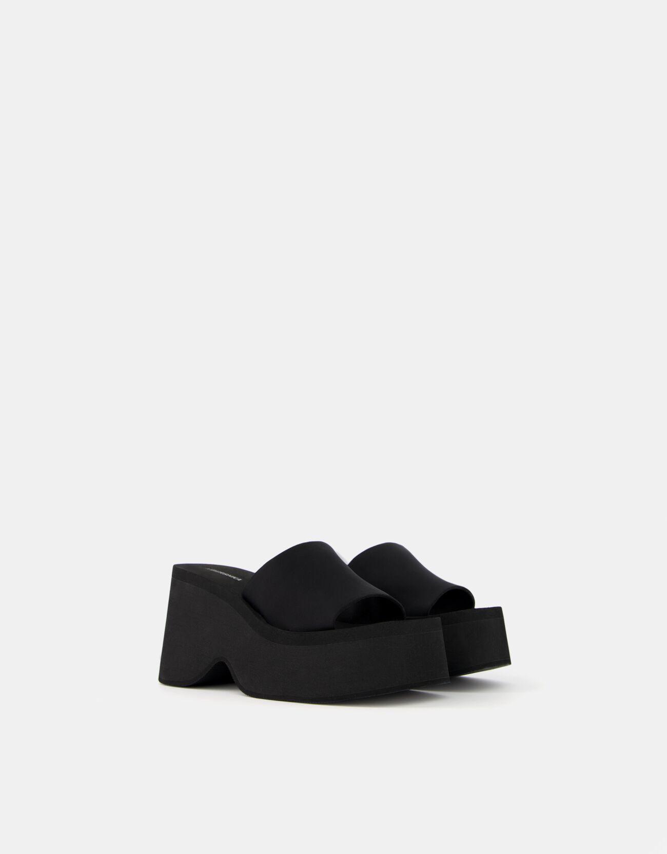 BERSHKA プラットフォームミュールサンダル 1714/460 Platform mule sandals - New - Women | Bershka