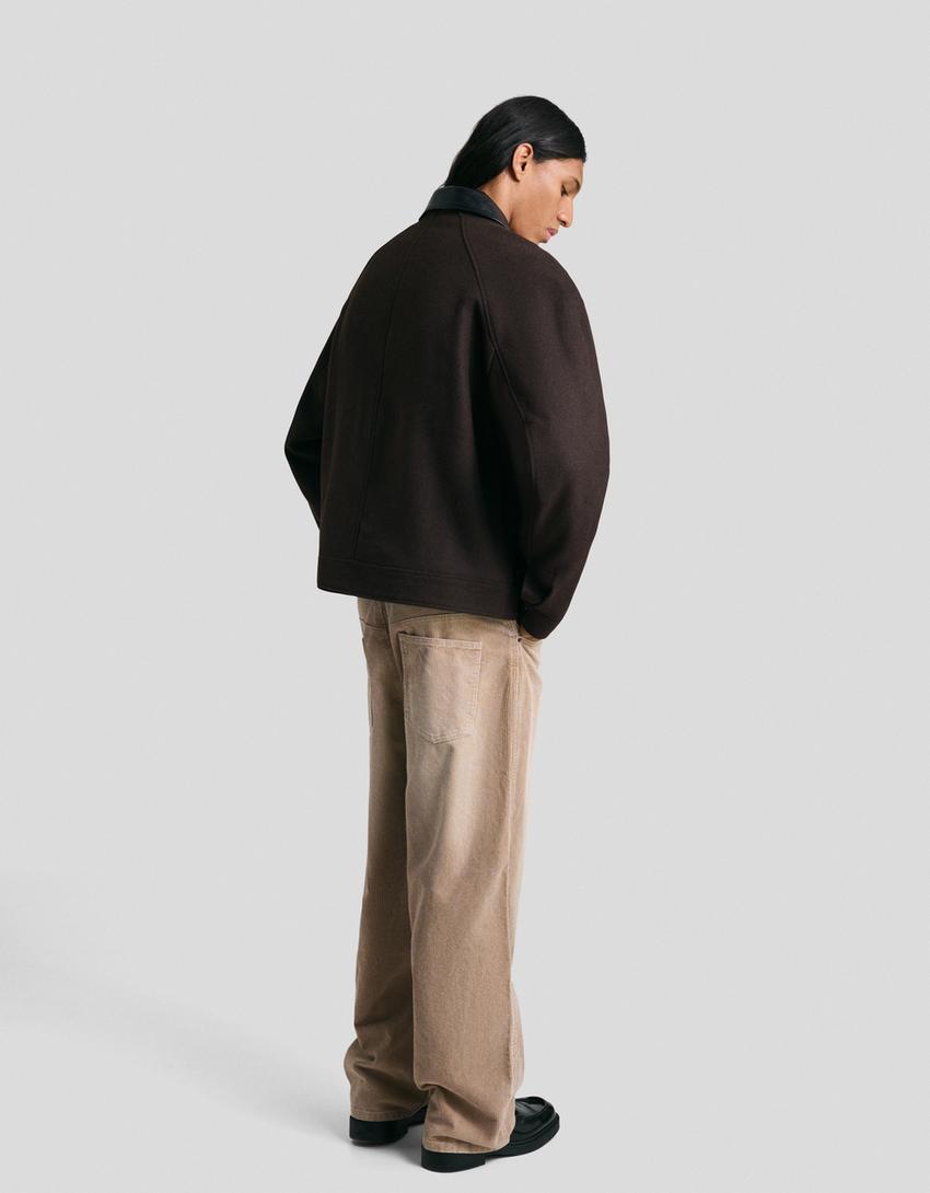 Pantalón super baggy pana-Arena
