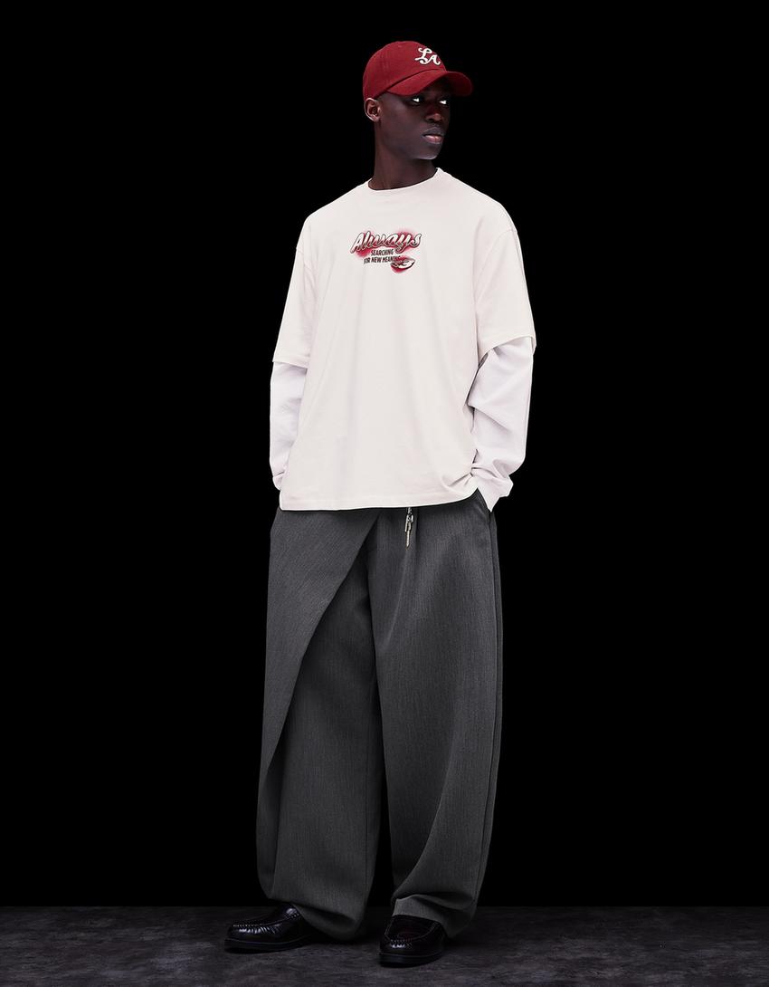 Short sleeve T-shirt-Off white