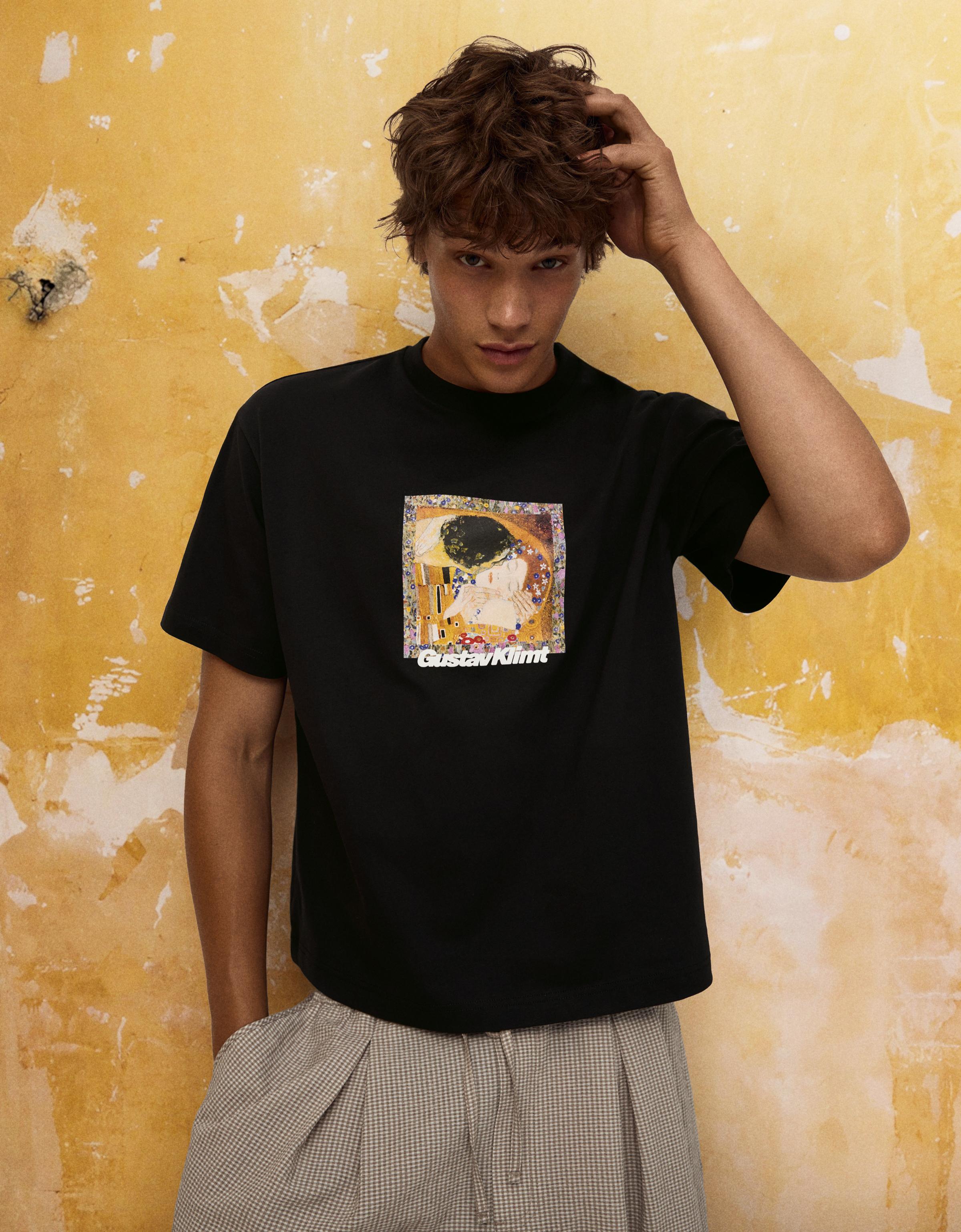 Relaxed fit KLIMT T-shirt — Black