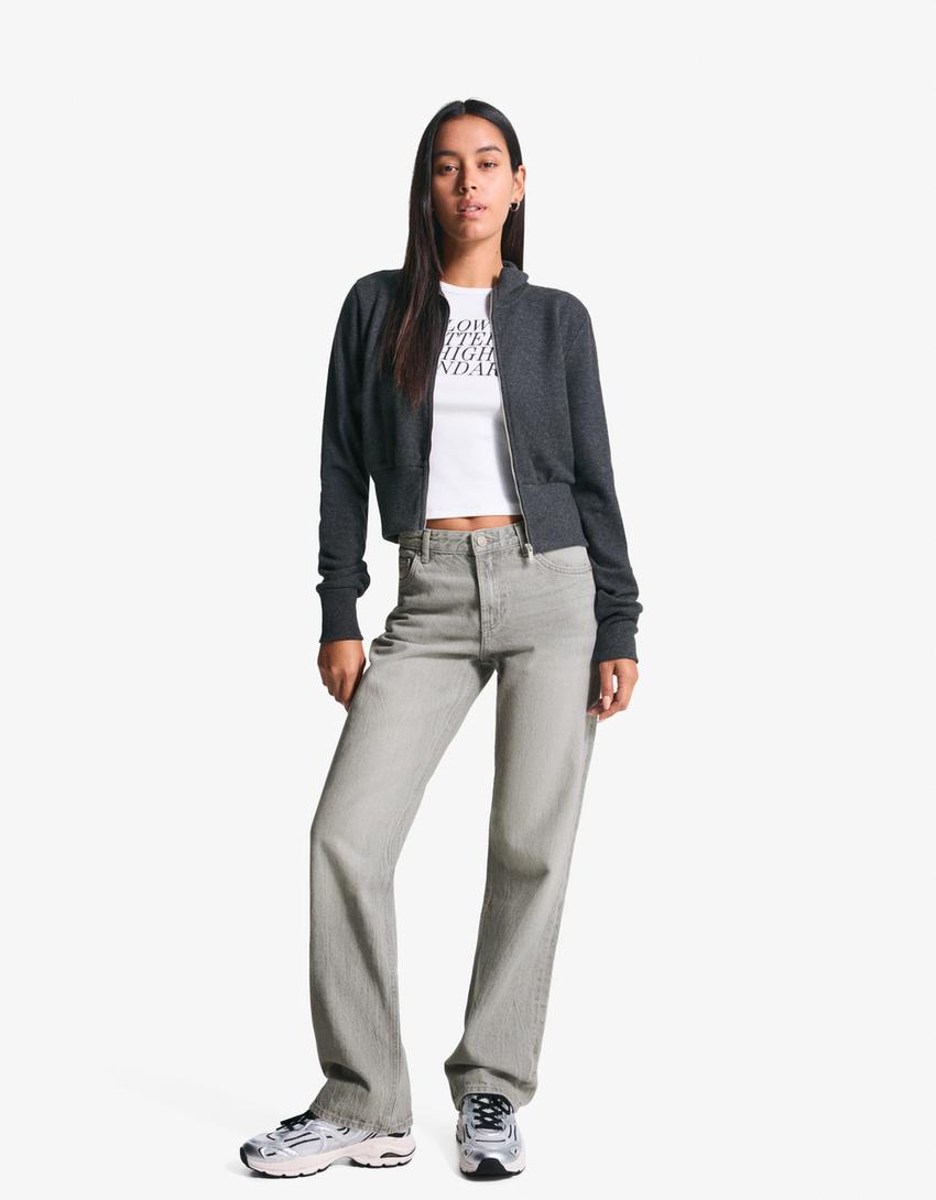 Boyfriend jeans-Grey