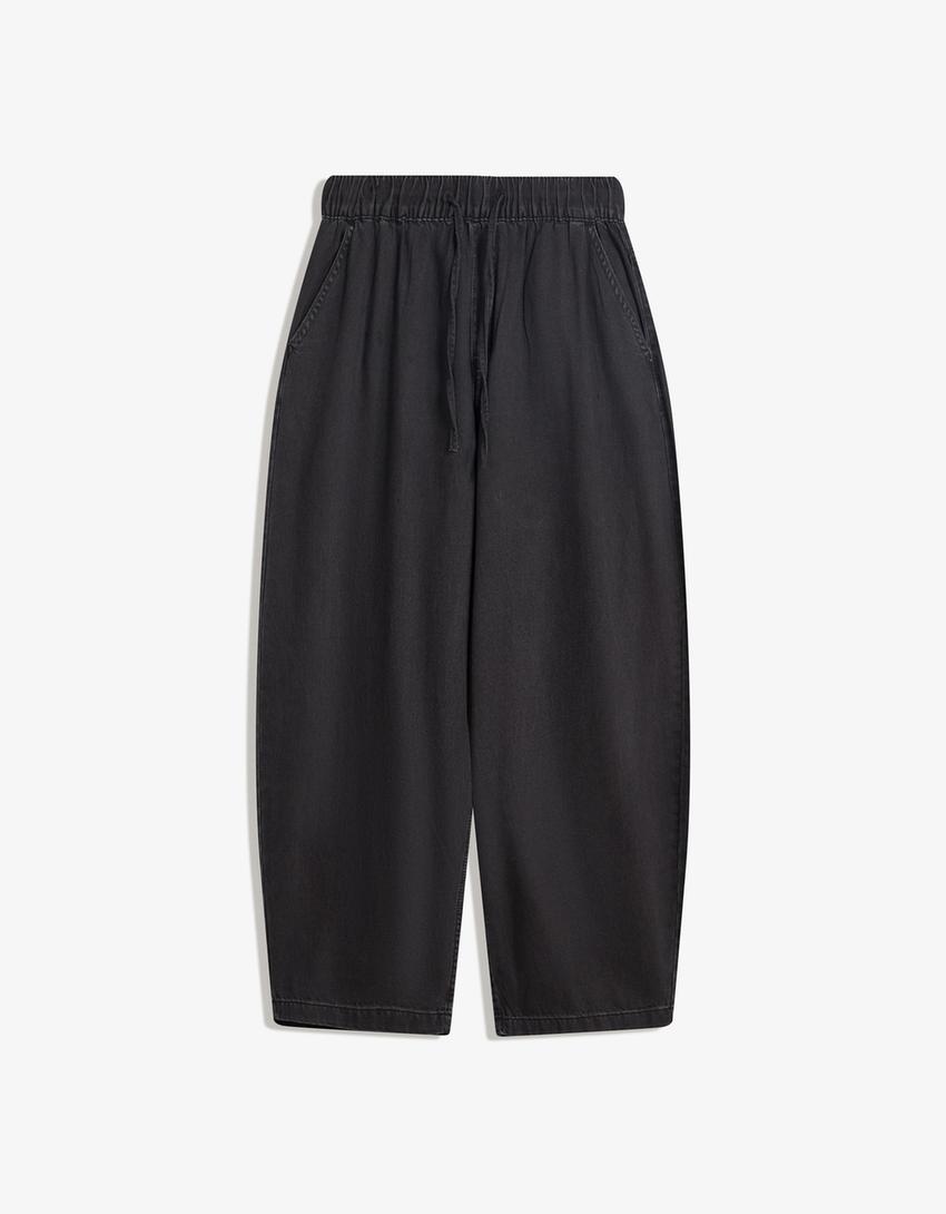 Jogger jeans-Black-3