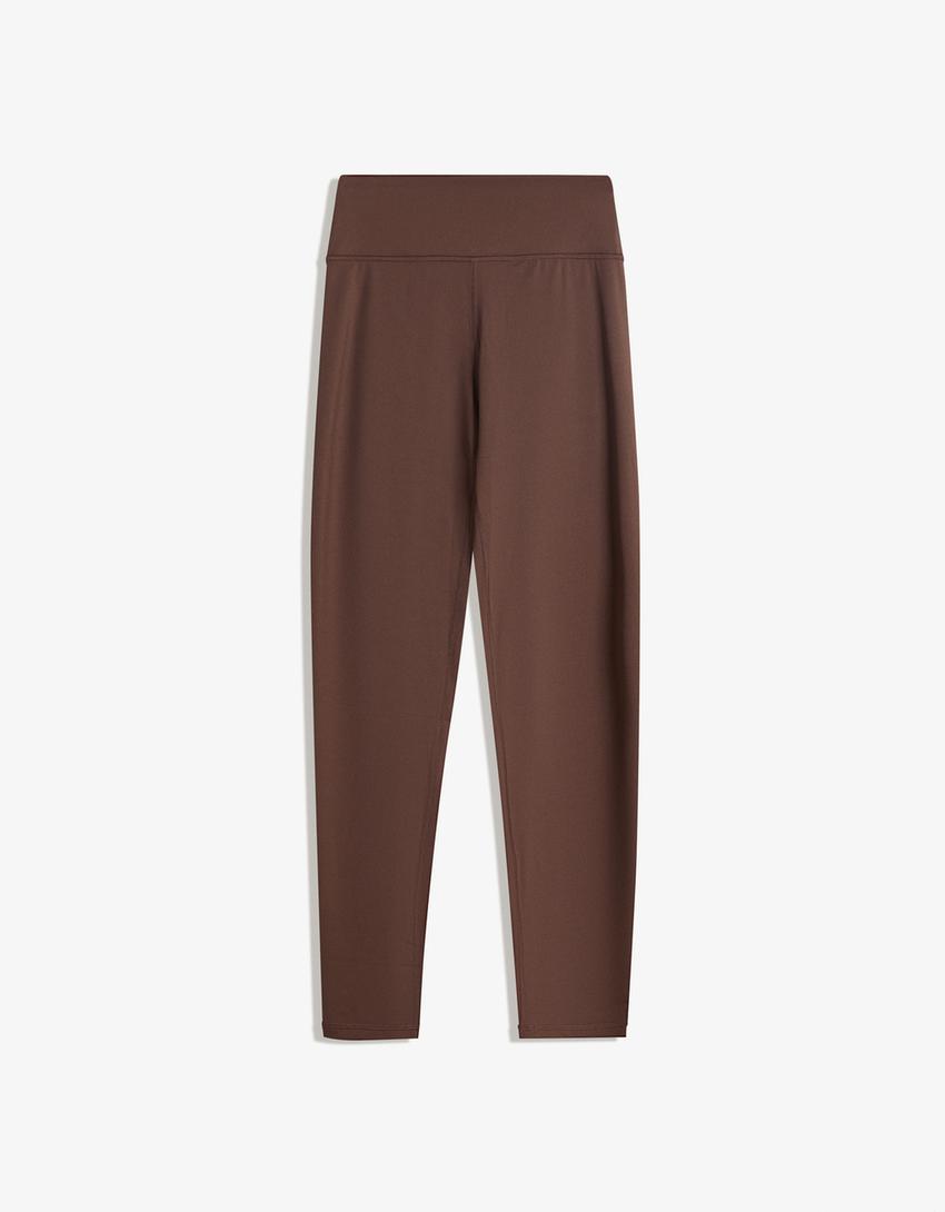 Leggings quick dry & breathable-Marrón-4