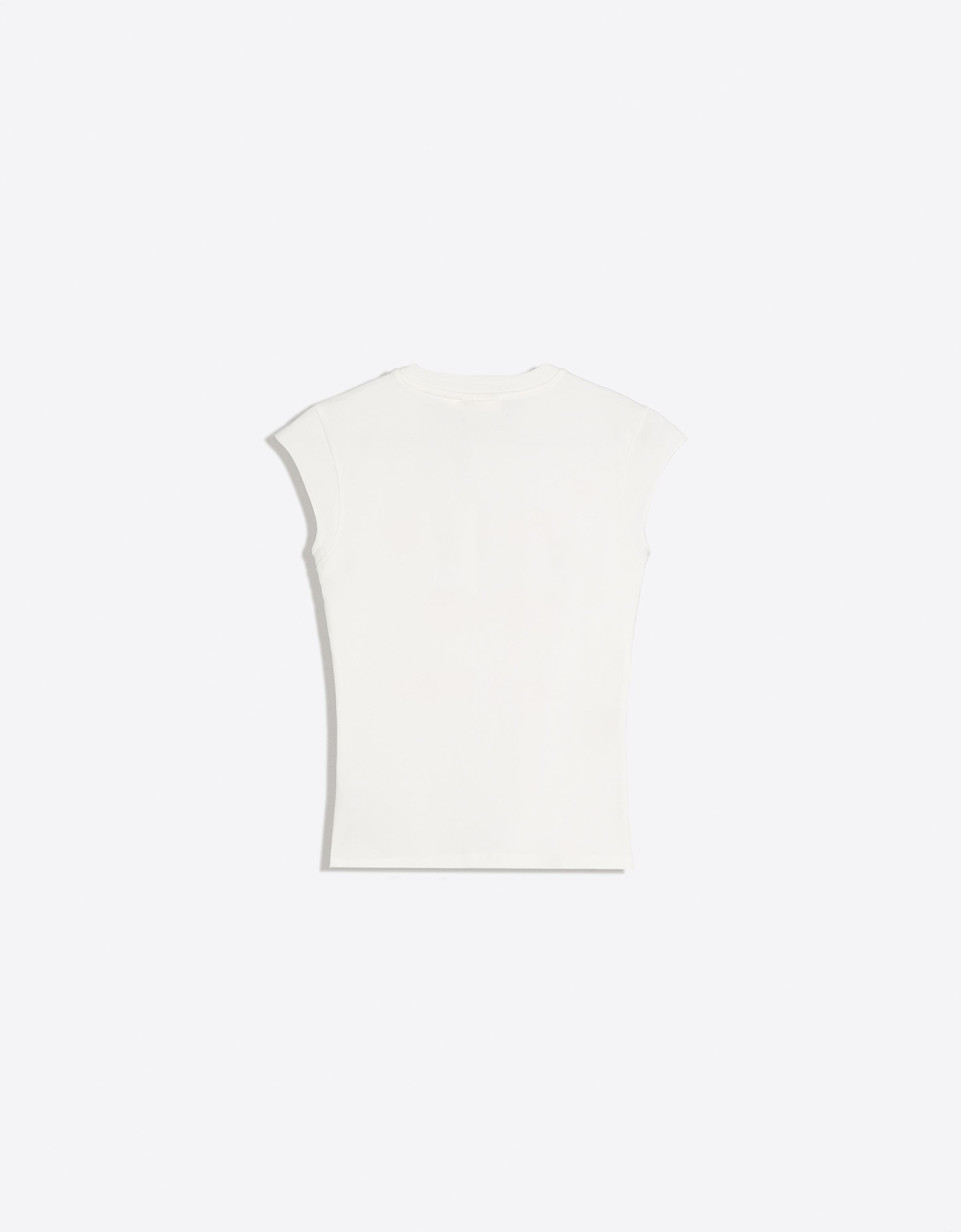 Regular fit print T-shirt — Off white