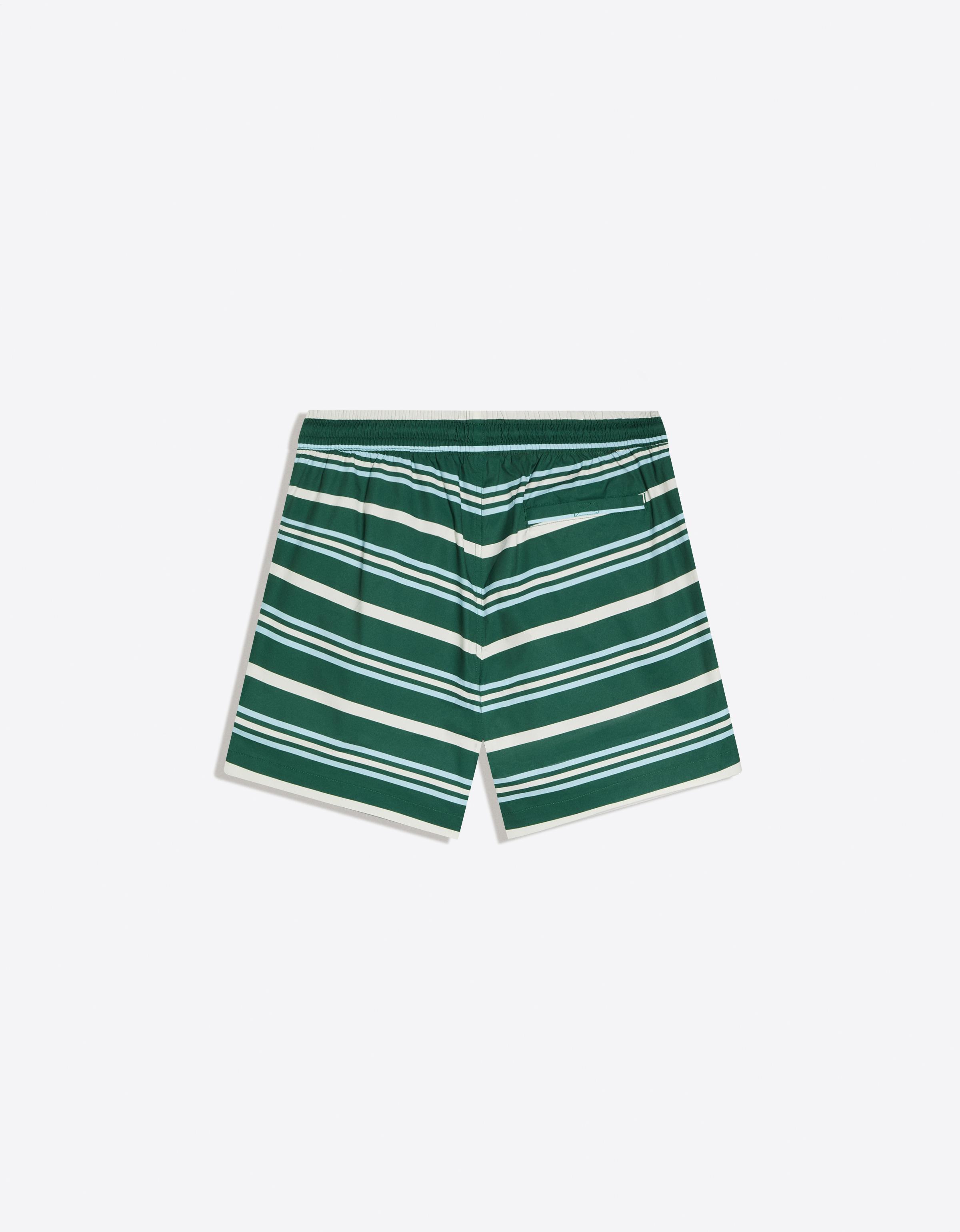 Bershka Boxy fit çizgili mayo görsel 3
