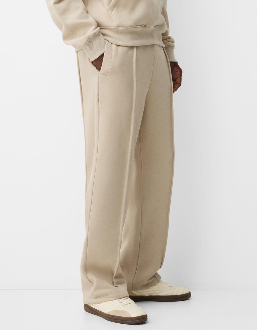 Set hanorac și pantaloni largi-Multicolor-4