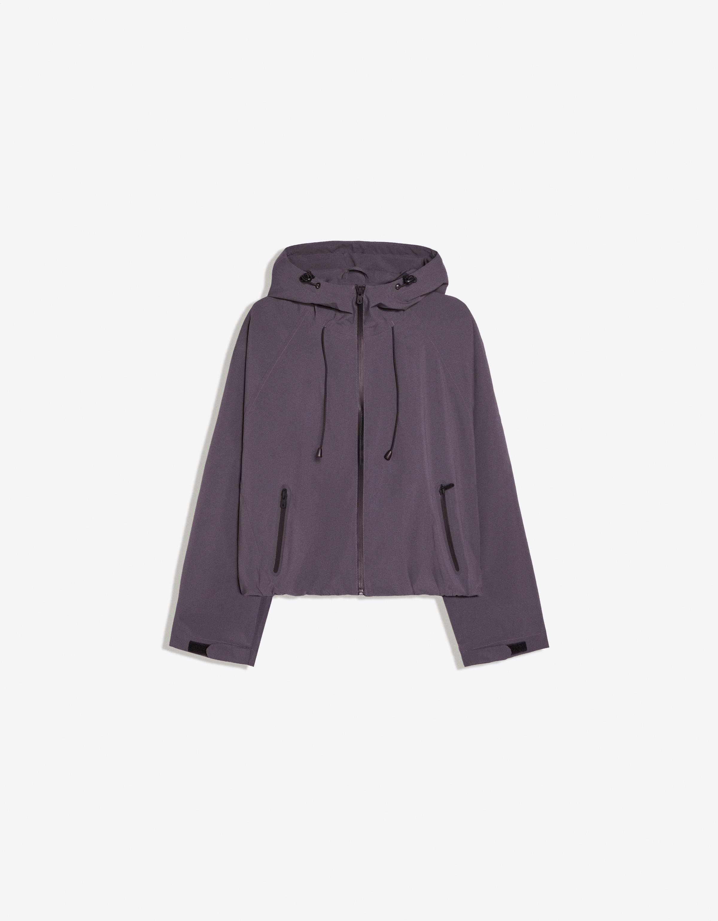 Waterproof & Windproof nylon jacket with hood — Graphite