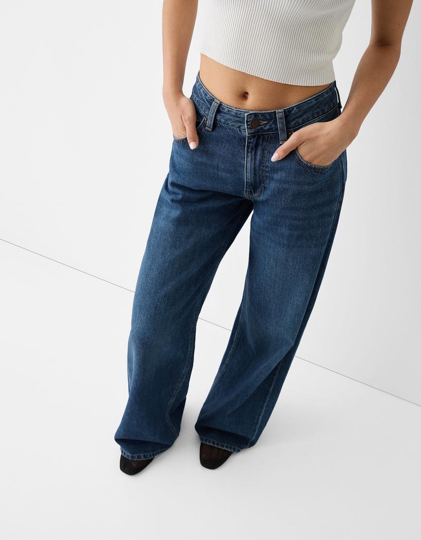 جينز بساق عريض-أزرق-3